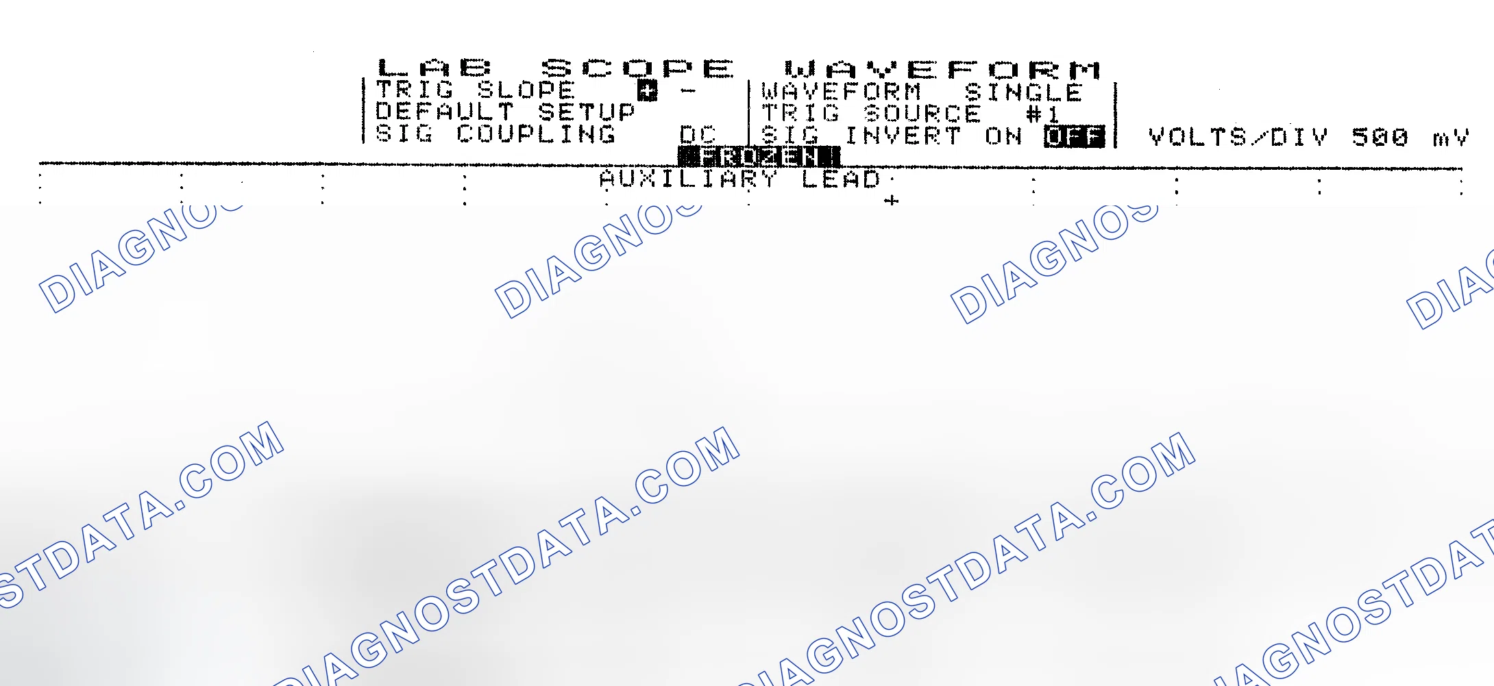 Scheme 10: Single Injector w/Excessive Current Flow - Current Pattern