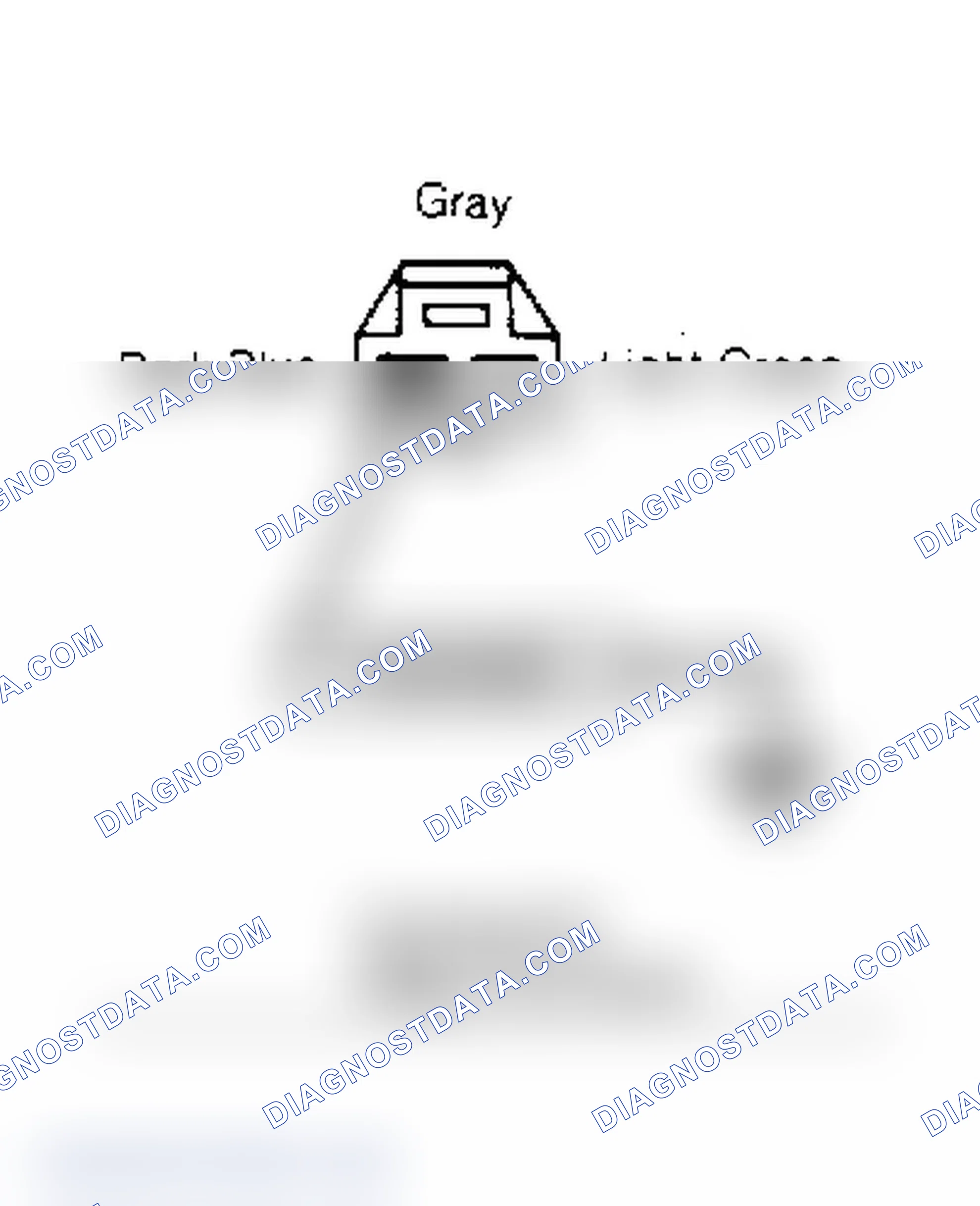 Scheme 212: Cooling Fan Relay Connector Identification