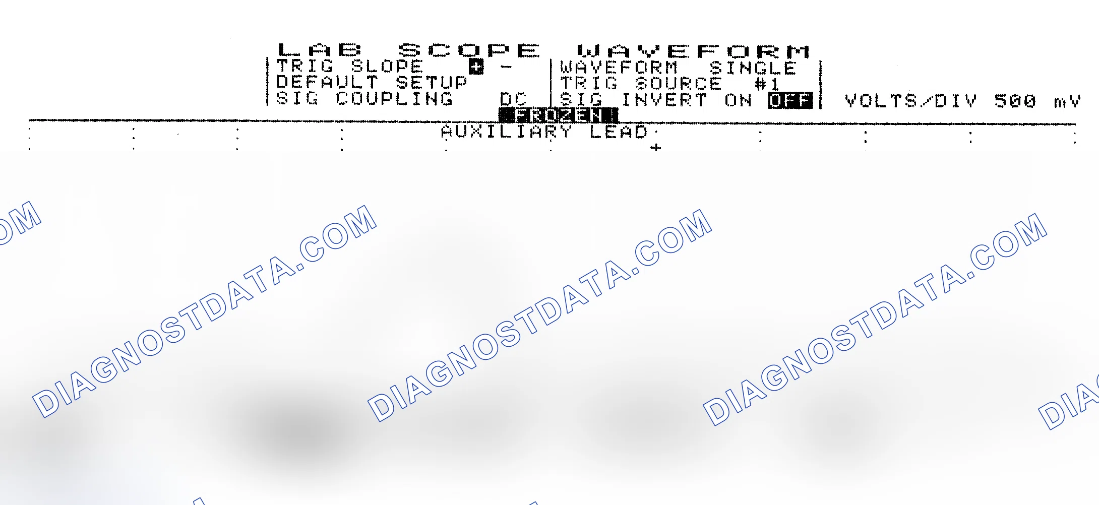 Scheme 10: Single Injector w/Excessive Current Flow - Current Pattern