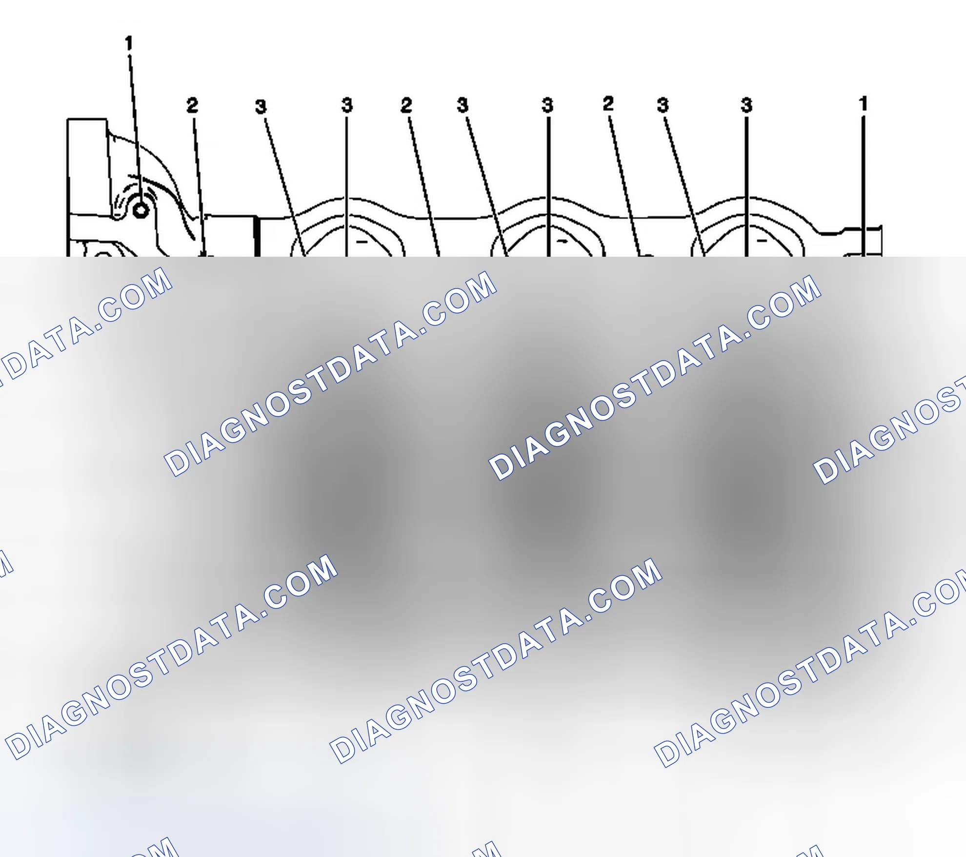 Scheme 192: Left Cylinder Head Camshaft Cover Face
