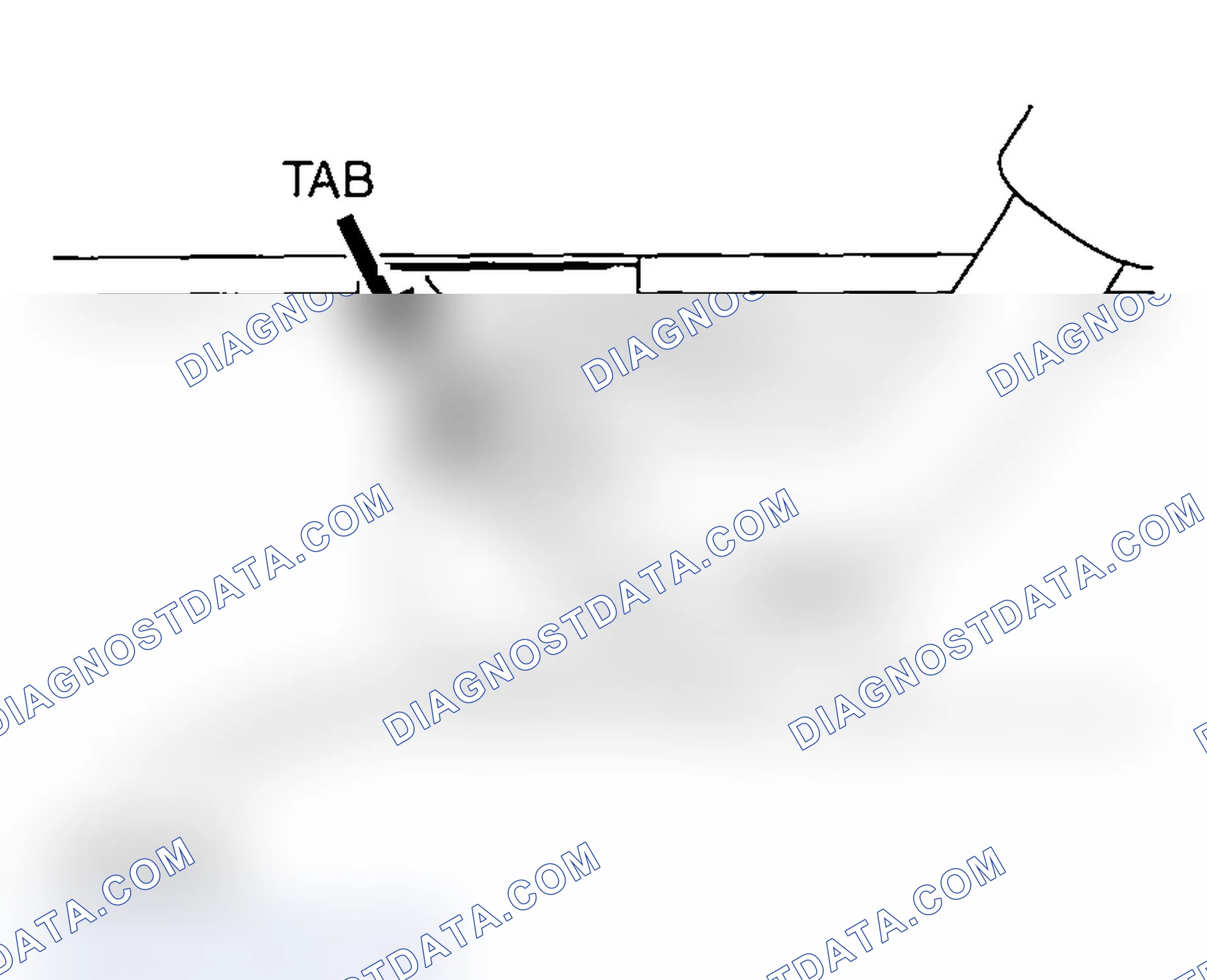 Scheme 971: >> B << OIL RETURN PIPE GASKET INSTALLATION