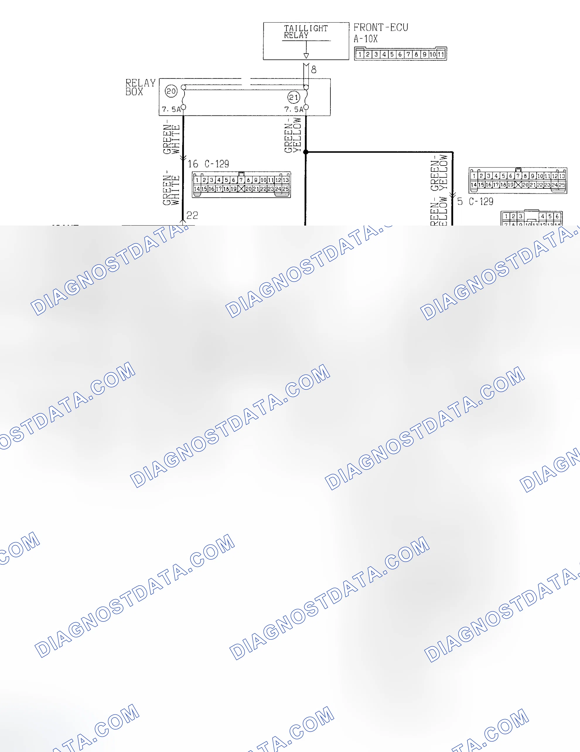 Scheme 19: Circuit Diagram & Connector Identification