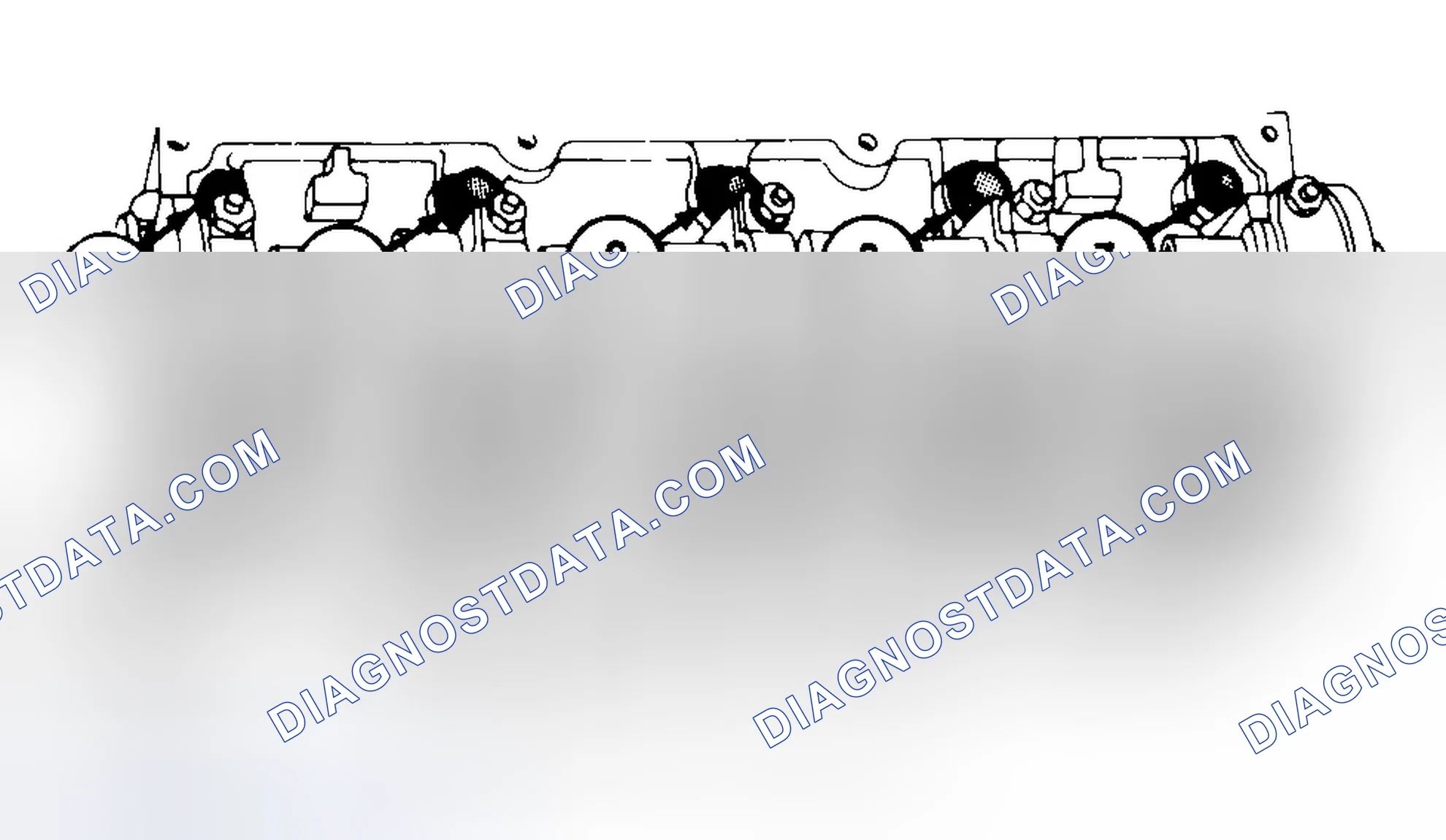 Scheme 7: Typical Cylinder Head Tightening or Loosening Sequence
