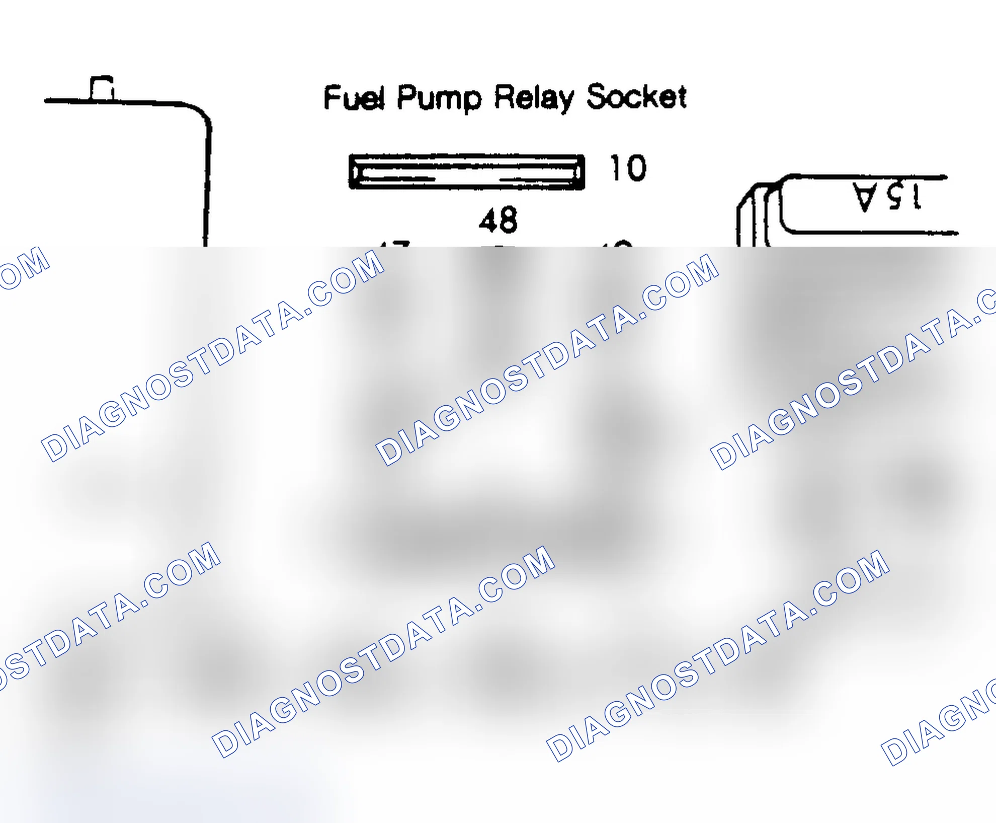 Scheme 9: Fuel Pump Relay Signal Test