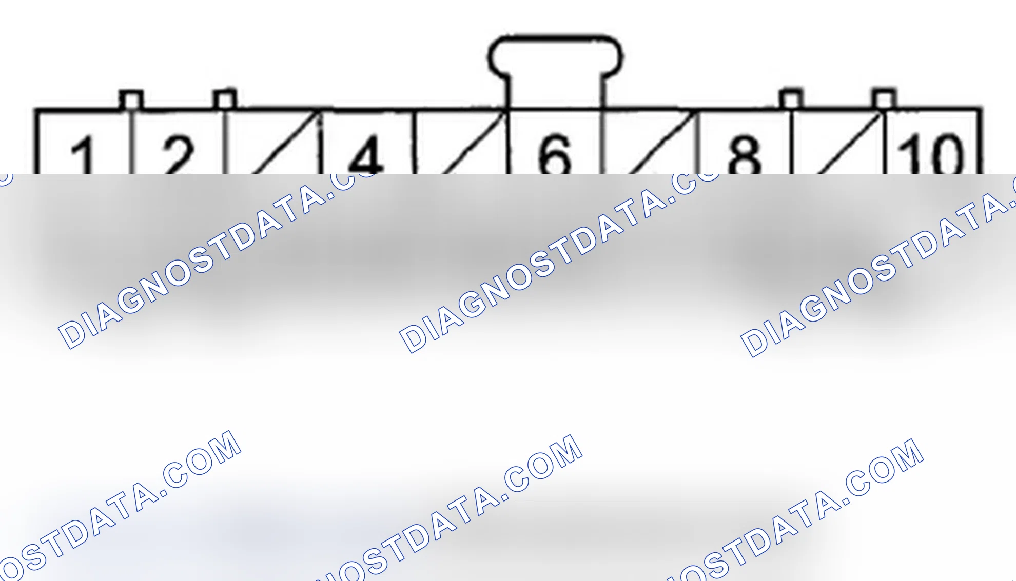 Scheme 56: Active Damper Control Unit Inputs and Outputs for Connector A (20P)