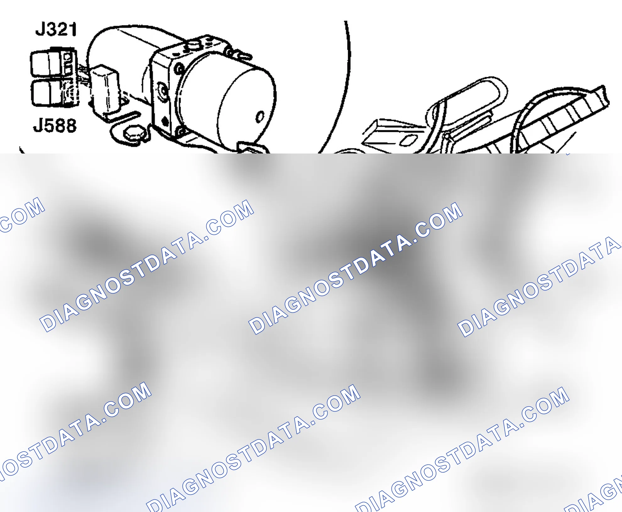 Scheme 10: CONVERTIBLE TOP HYDRAULIC PUMP RELAYS - LUGGAGE COMPARTMENT