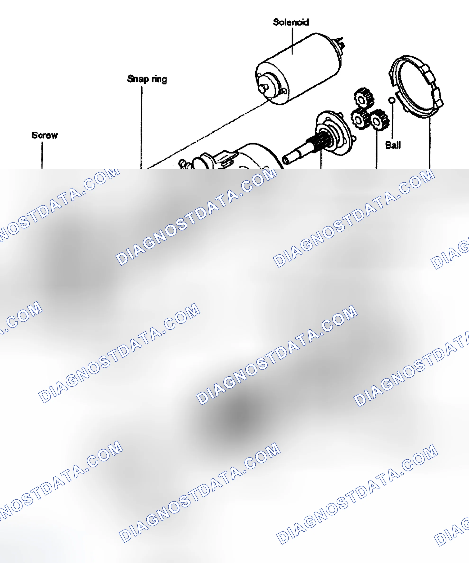Scheme 10: STARTER ASSEMBLY