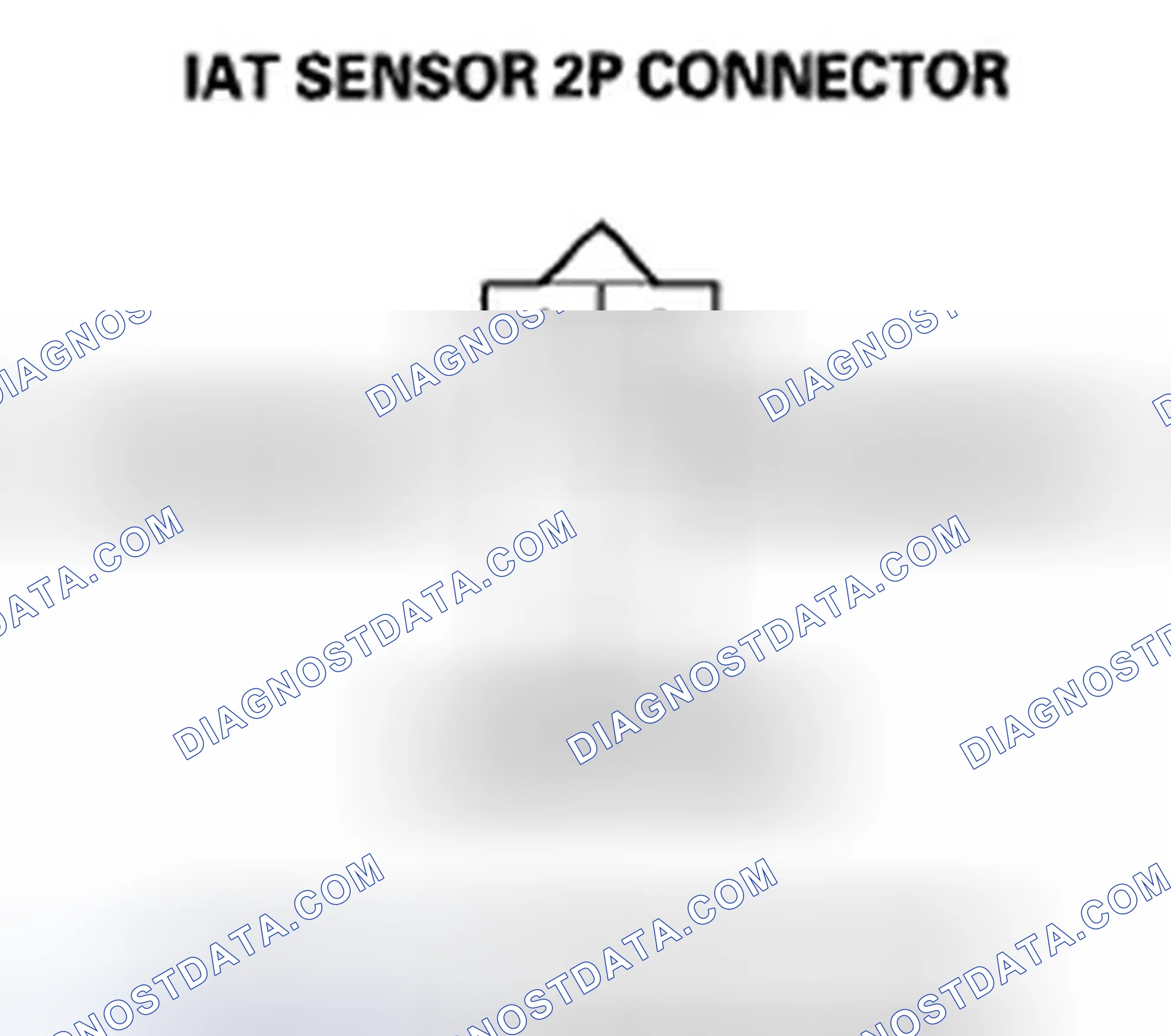 Scheme 122: DTC P0113: IAT Sensor Circuit High Voltage