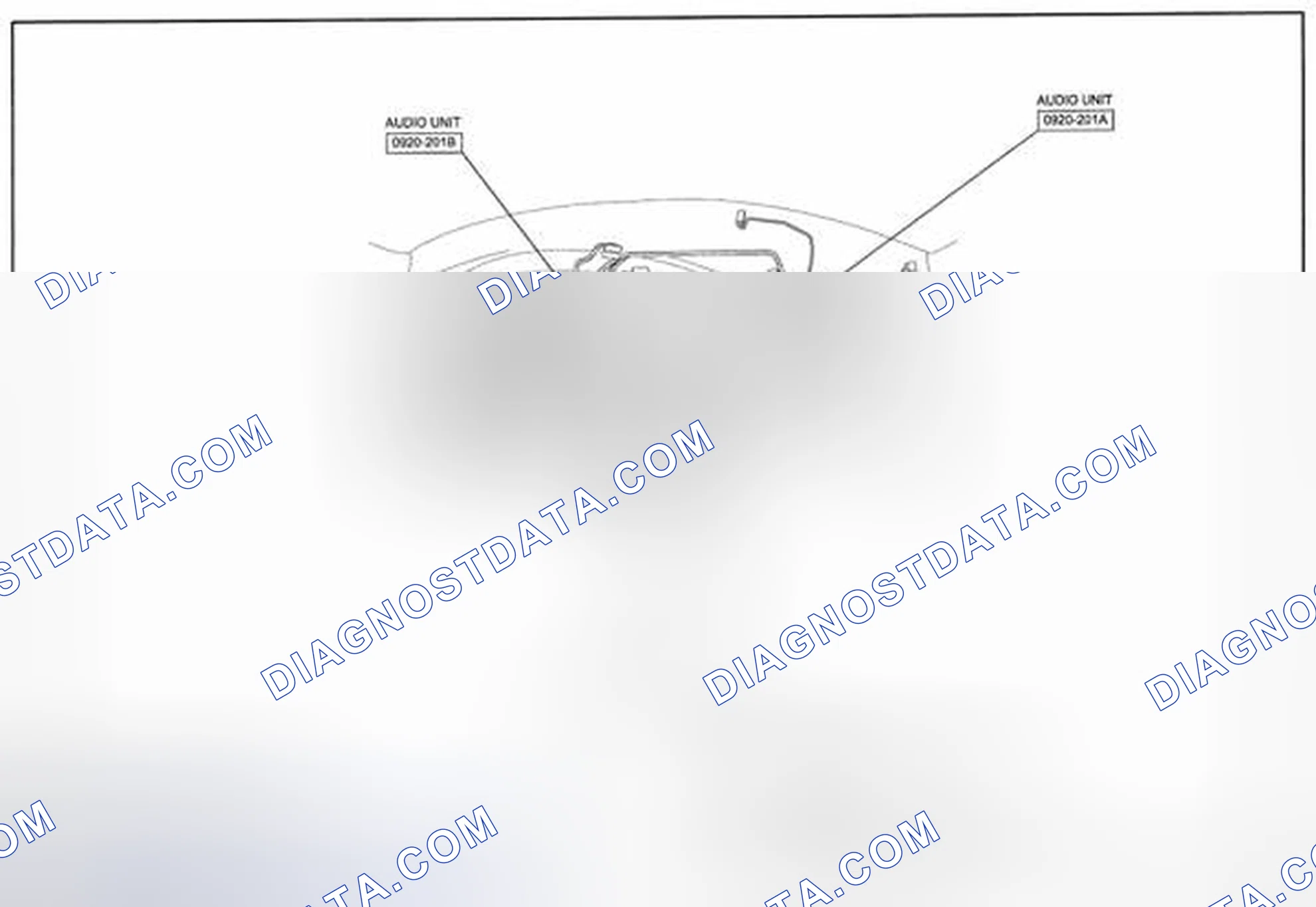 Scheme 343: Audio System (Without Bose® Type Audio) Wiring Diagram - 0920-2b (2 Of 2)