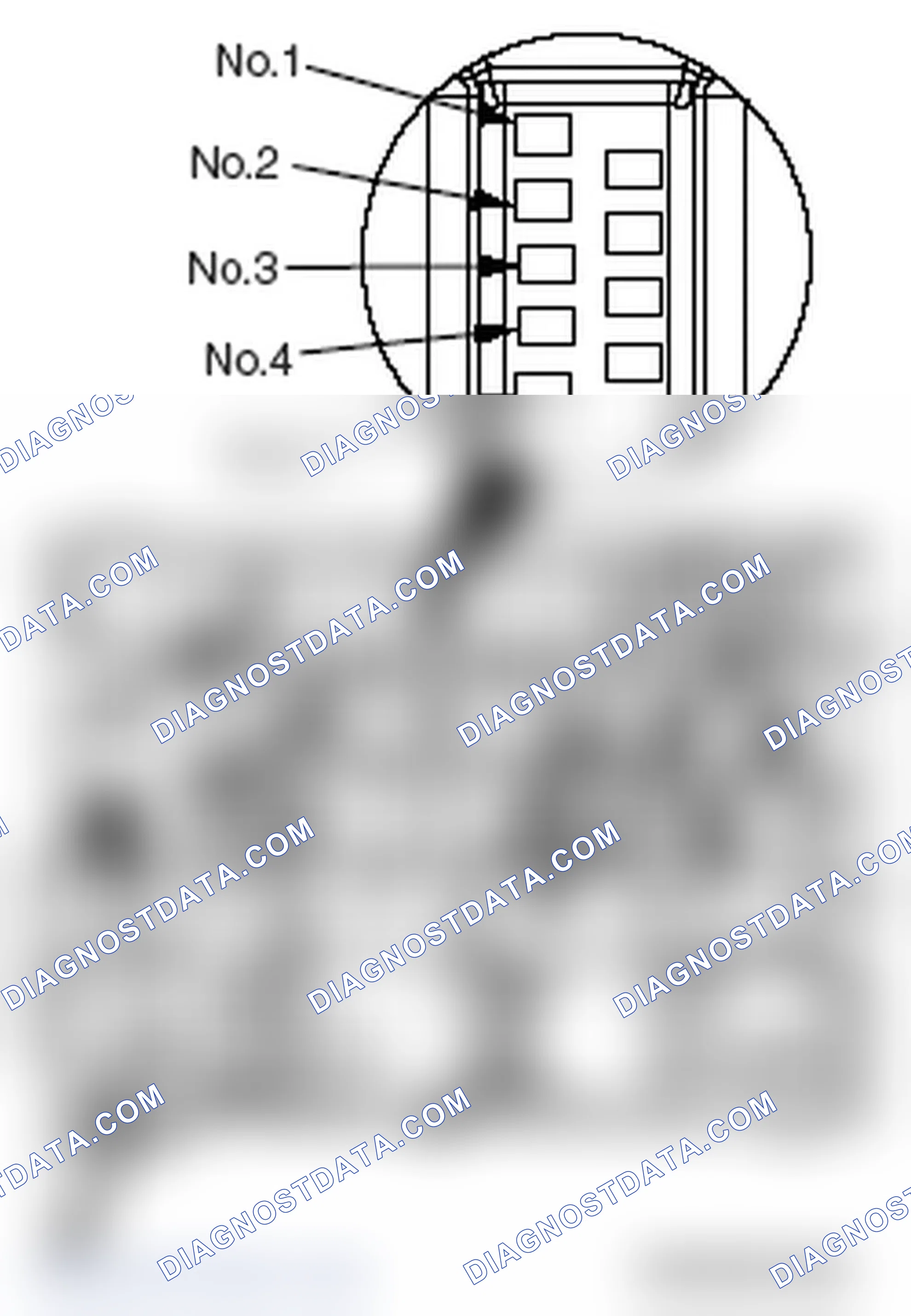 Scheme 492: >> C << CRANKSHAFT BEARING UPPER INSTALLATION