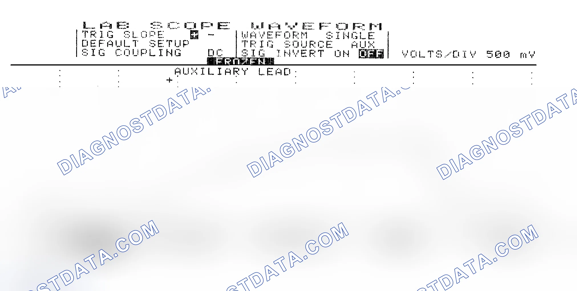 Scheme 14: Single Injector w/Excessive Current Flow - Current Pattern