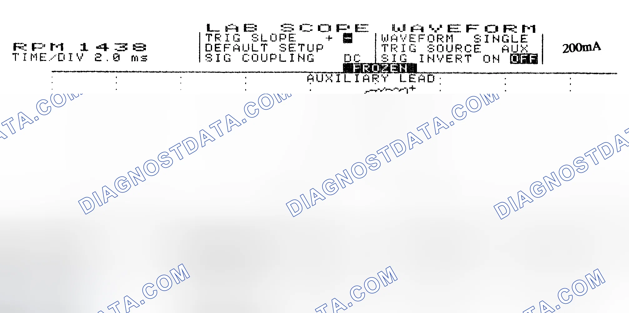 Scheme 15: Single Injector w/Normal Current Flow - Current Pattern
