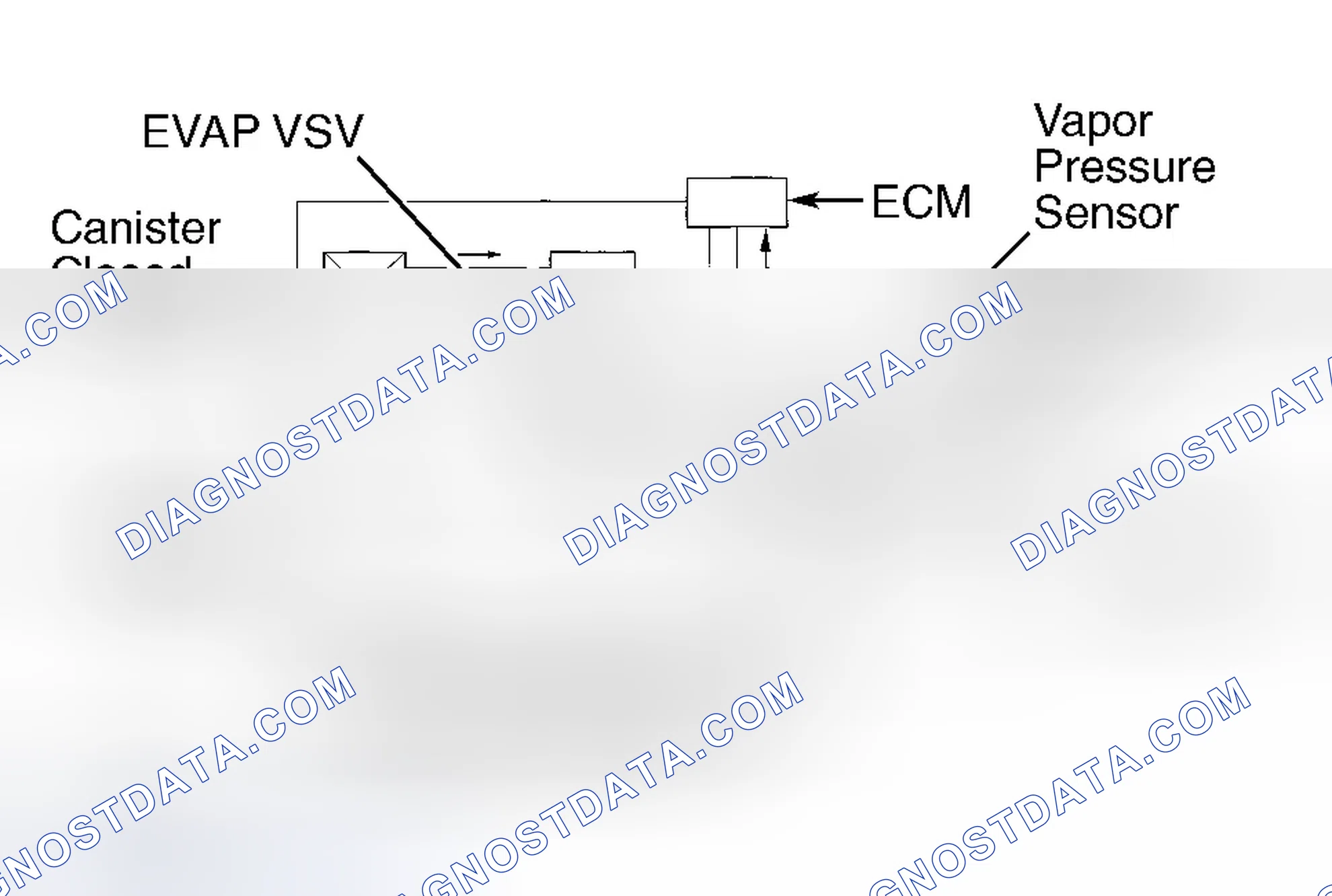 Scheme 48: Vapor Pressure Sensor (Avalon, Camry 2.2L 4-Cyl. Gasoline Models, Camry 3.0L V6, Camry Solara, Celic