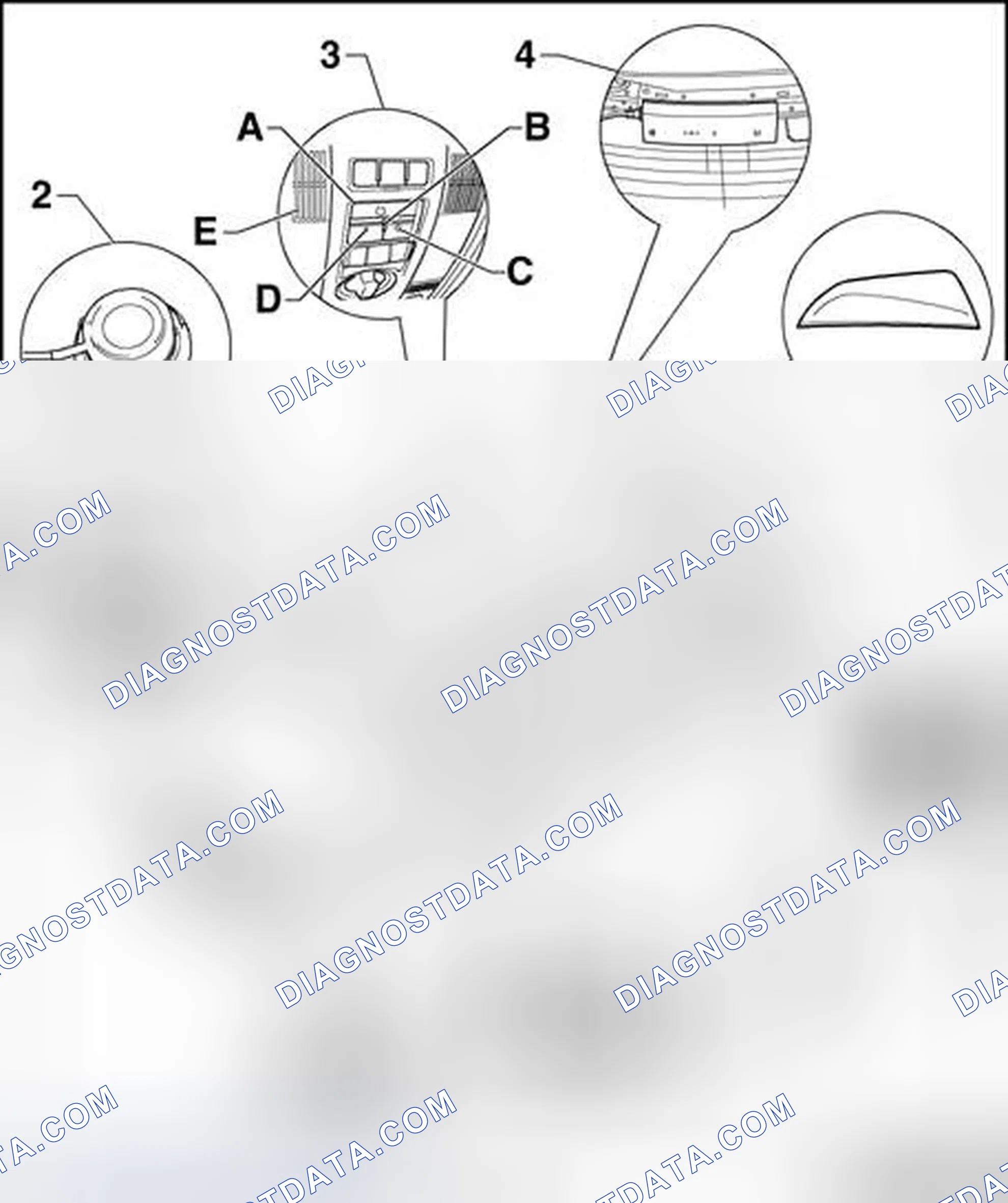Scheme 40: Telephone system, overview of component locations