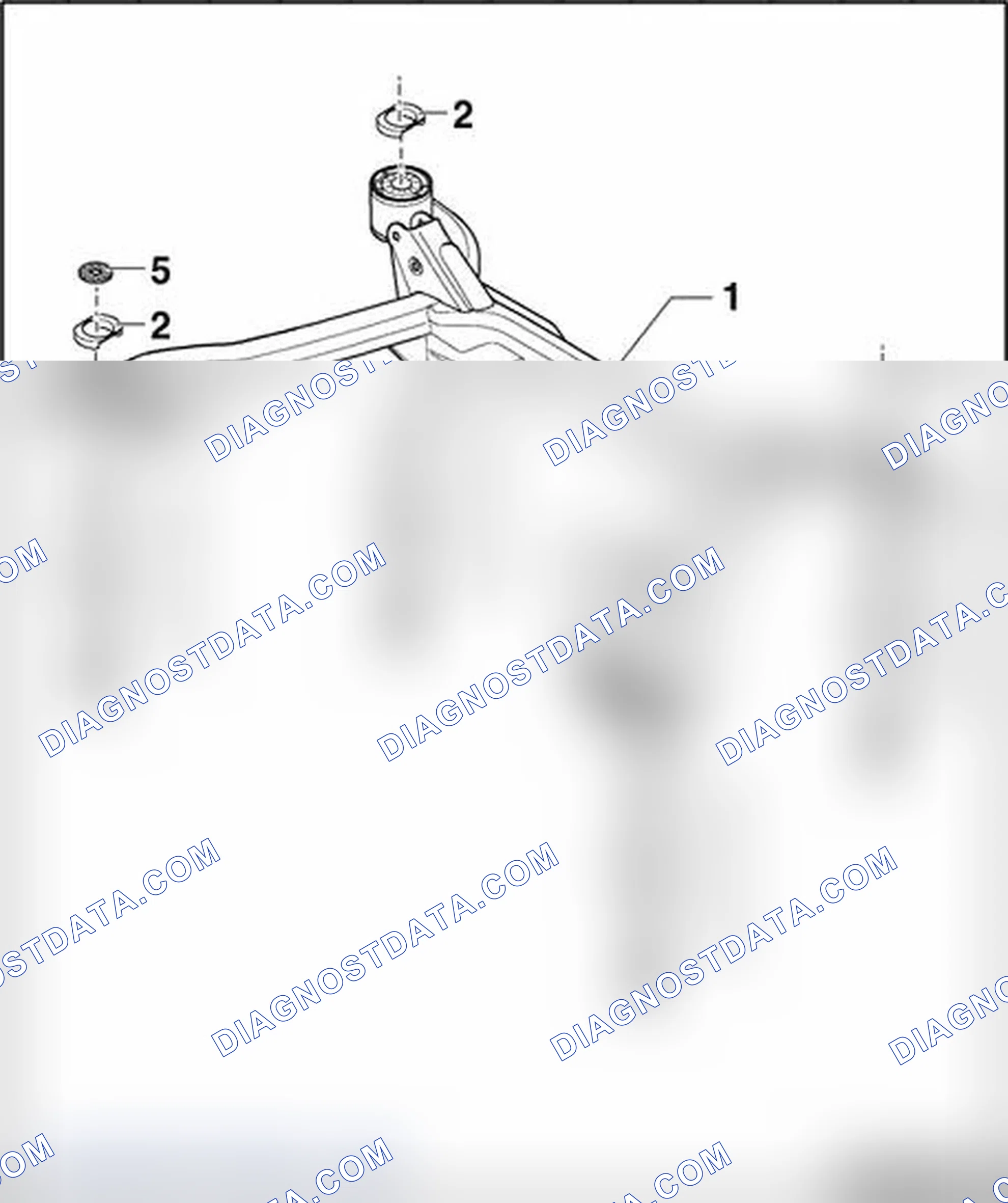 Scheme 174: Part I, Subframe - front wheel drive