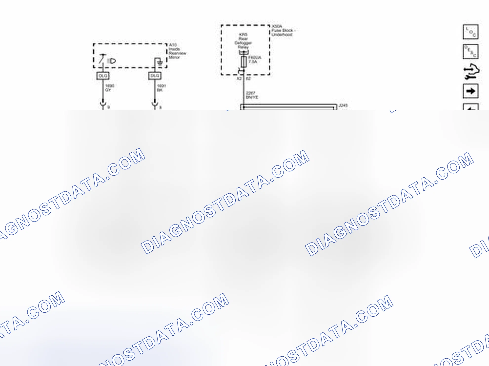 Scheme 10: Heated Mirrors and Automatic Day/Night Mirror (DLG)