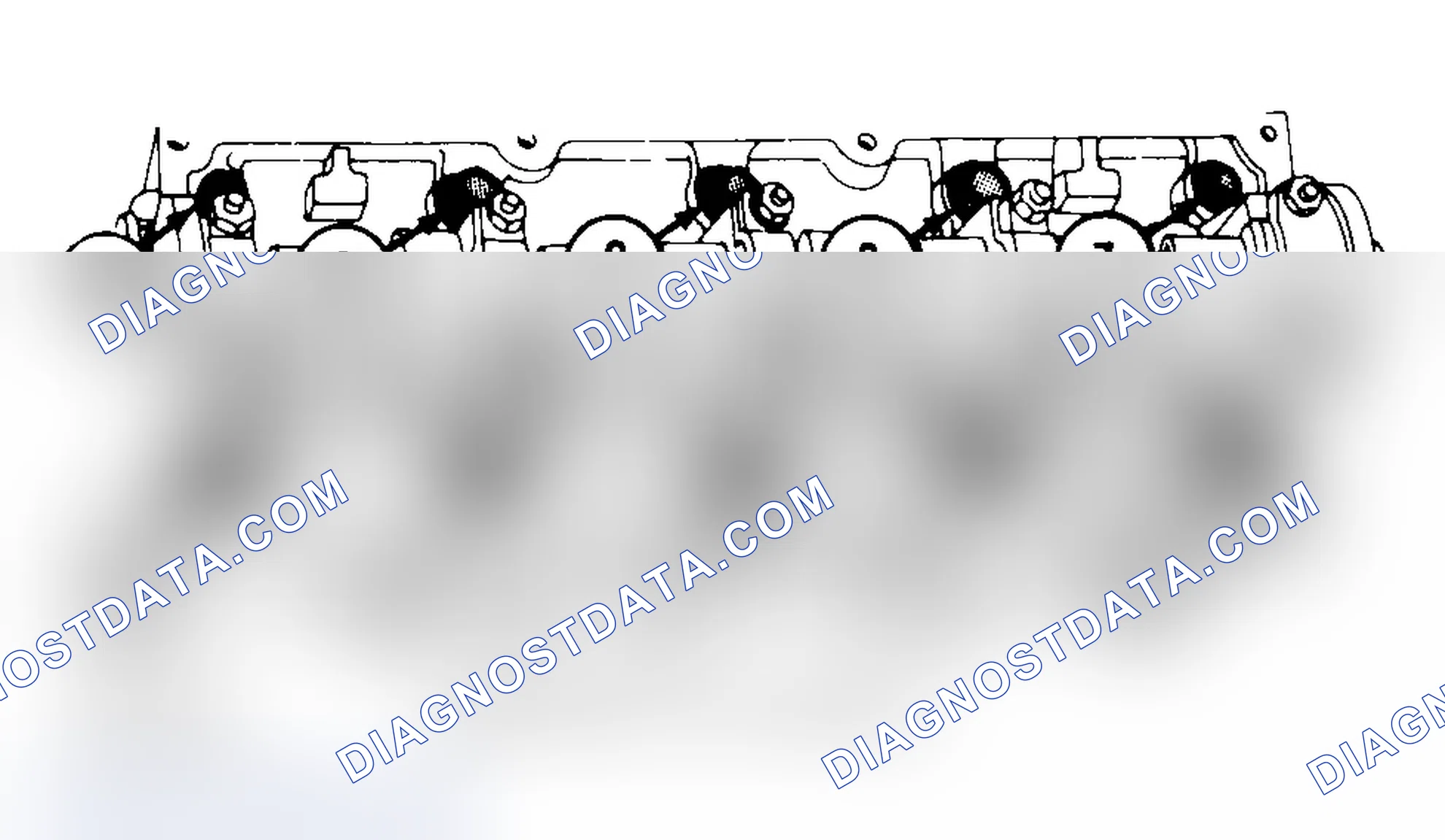 Scheme 3: Typical Cylinder Head Tightening or Loosening Sequence
