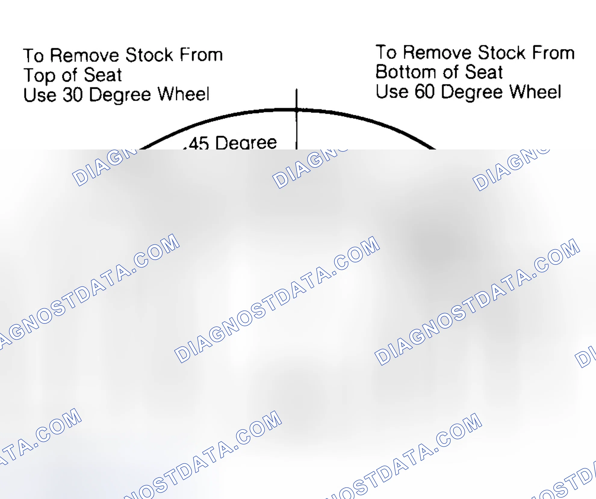 Scheme 19: Adjusting Valve Seat Width