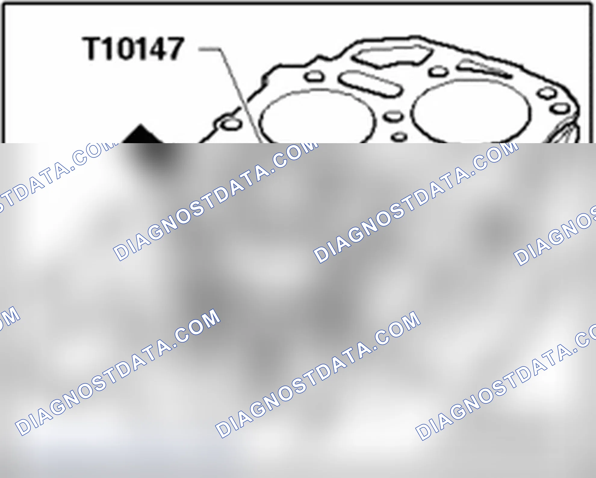 Scheme 238: Installing piston with tool T10147