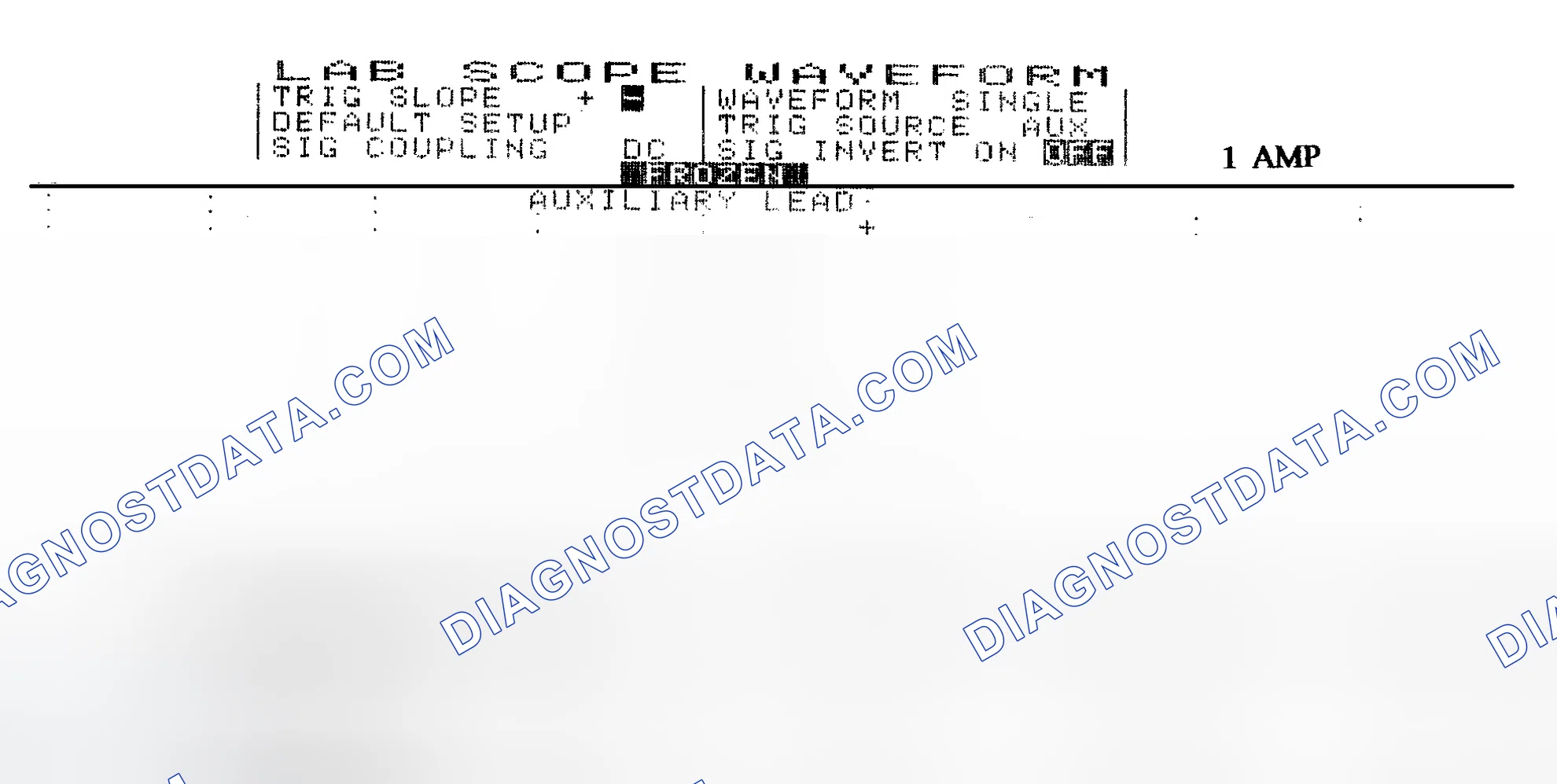 Scheme 20: Single Injector w/Normal Current Flow - Current Pattern