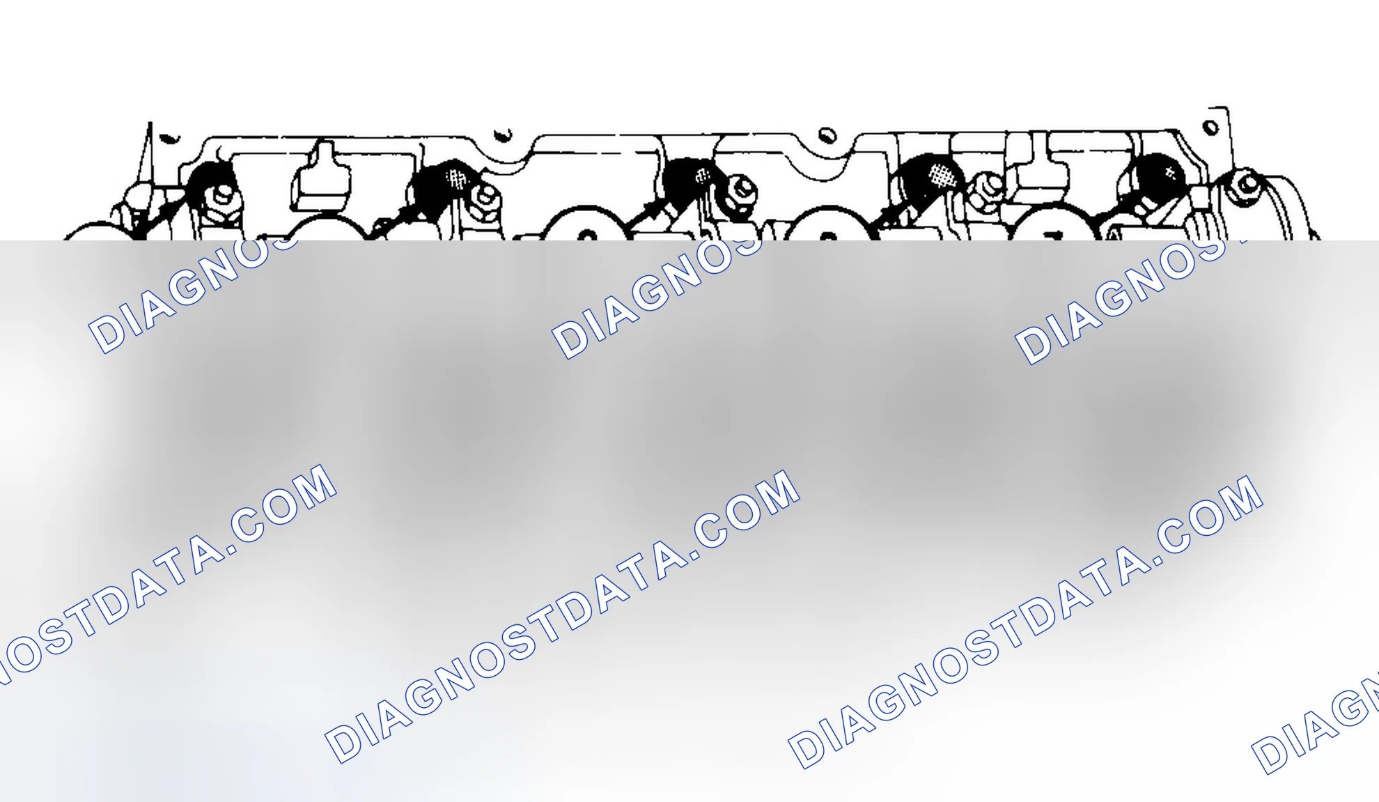 Scheme 7: Typical Cylinder Head Tightening or Loosening Sequence