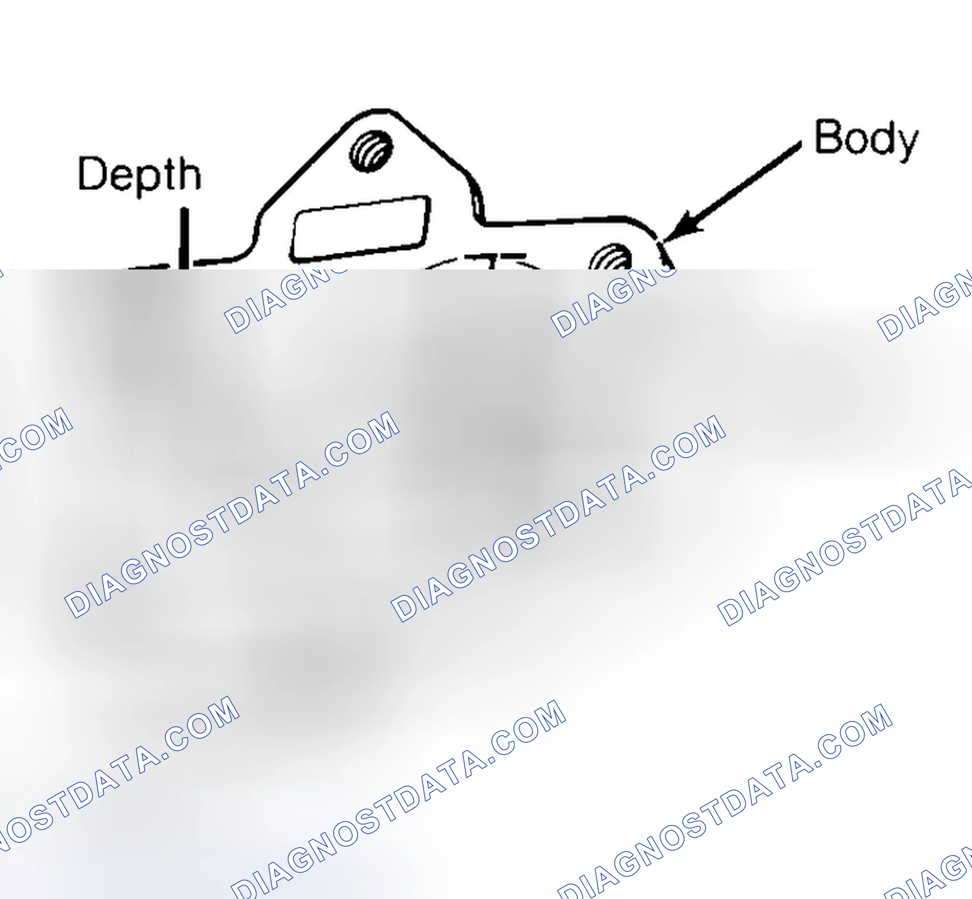 Scheme 35: Measuring Oil Pump Gear Cavity