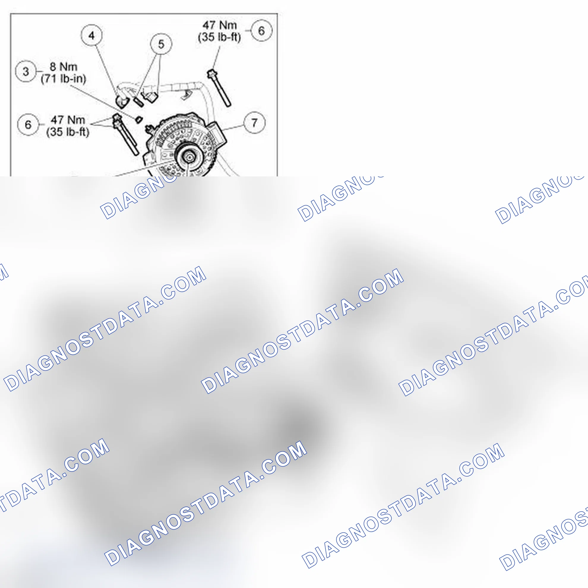 Scheme 13: Generator - 4.0L SOHC