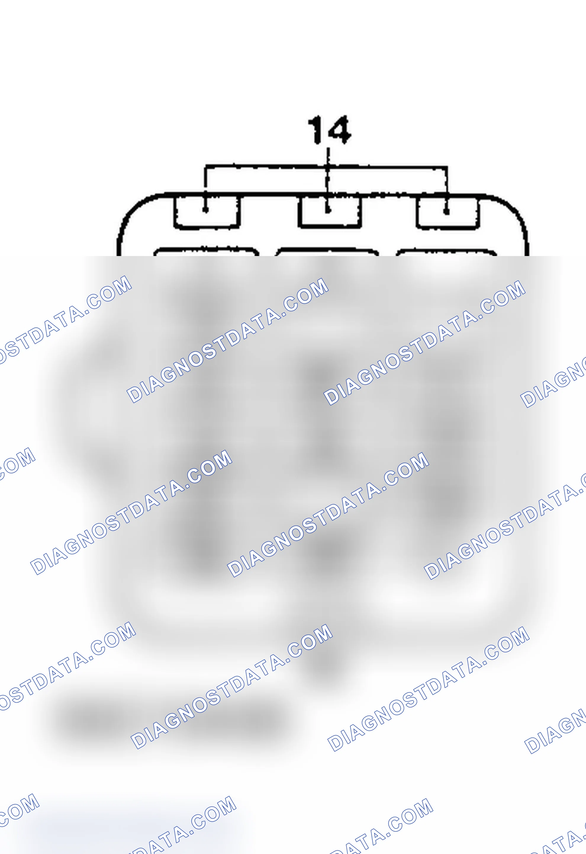 Scheme 14: FUSE PANEL IDENTIFICATION (1996 MODELS)