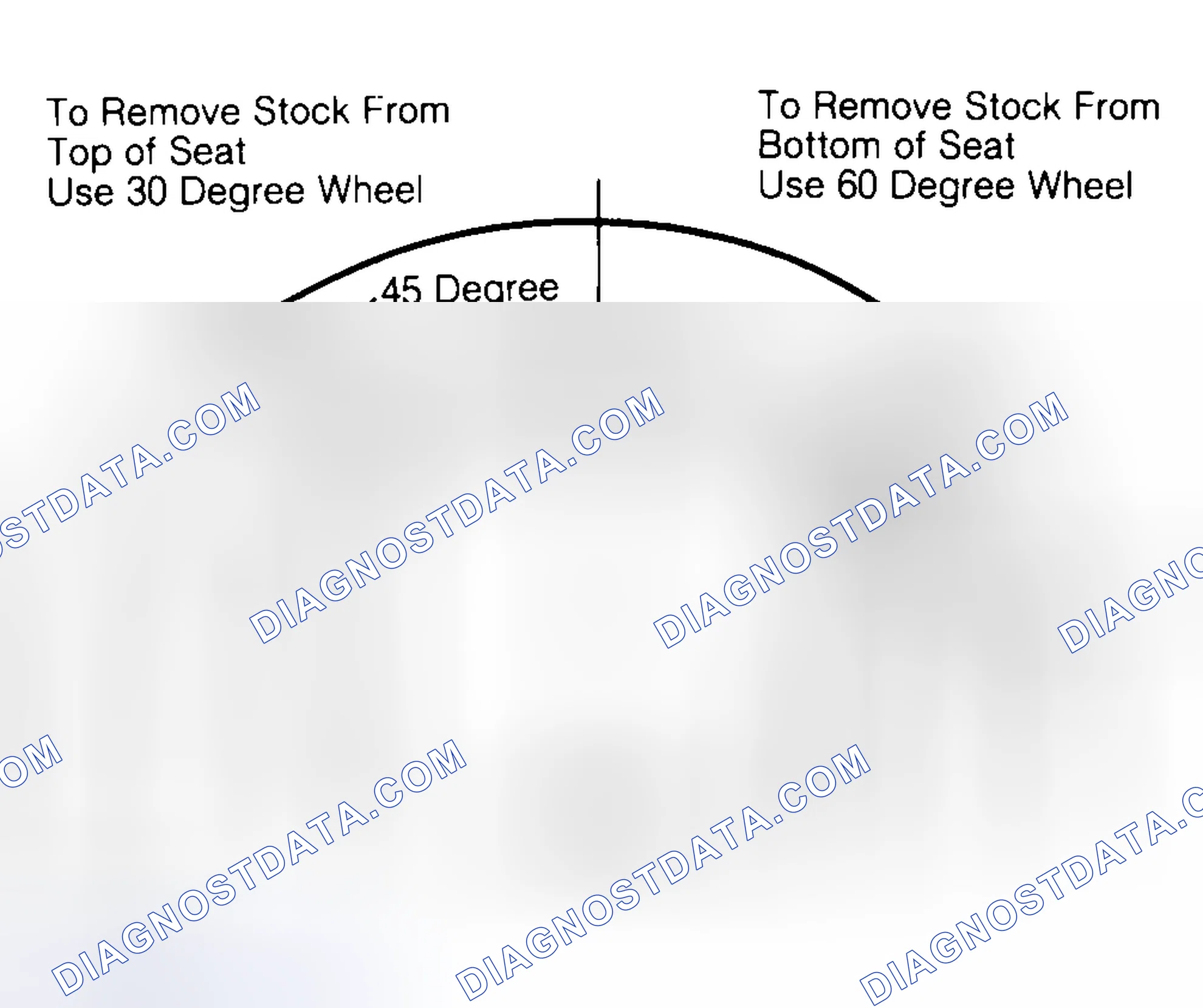 Scheme 19: Adjusting Valve Seat Width