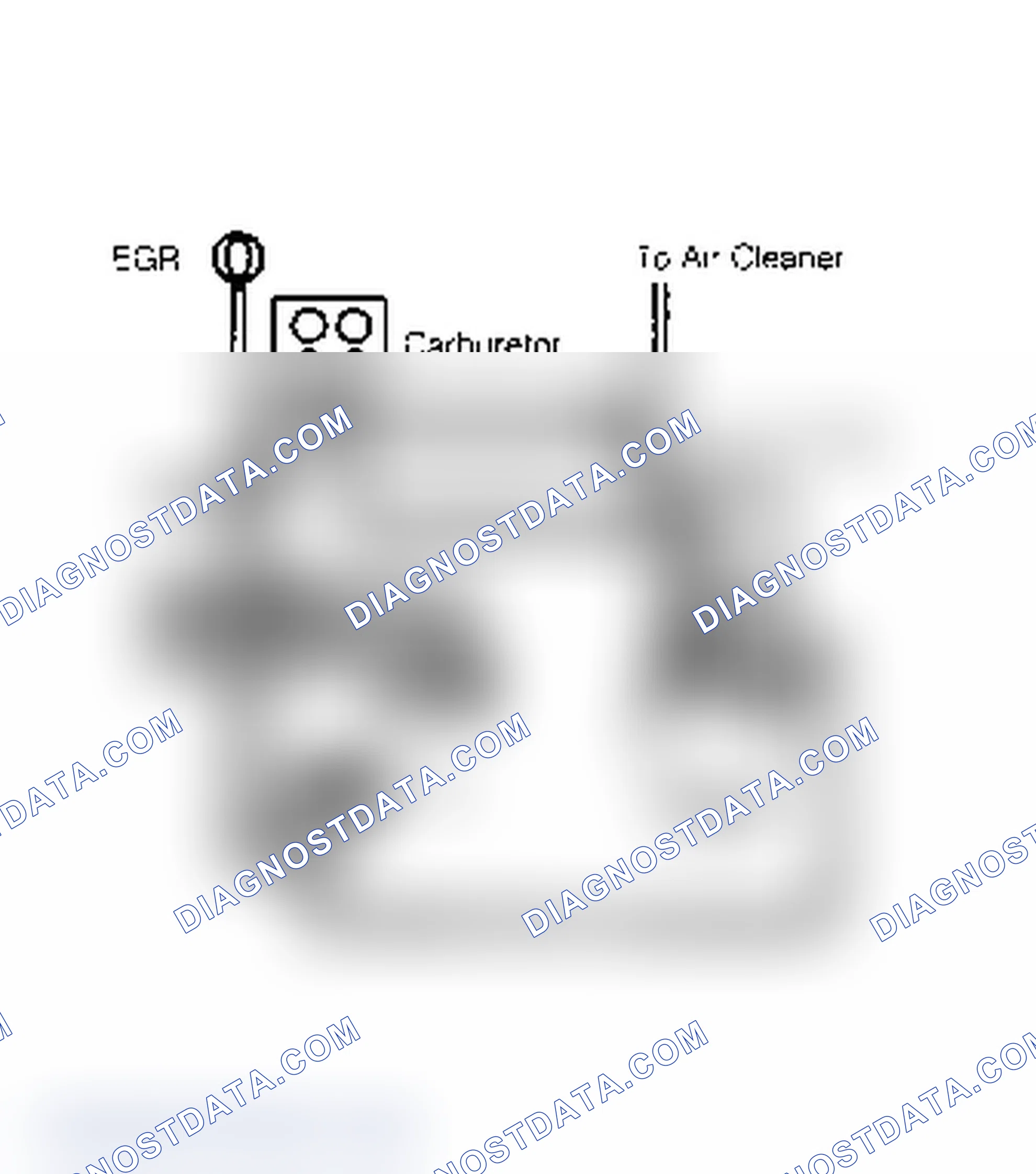Scheme 33: Vacuum Hose Routing for Single-Canister Evaporative Control System Canister must be lowest point in system.