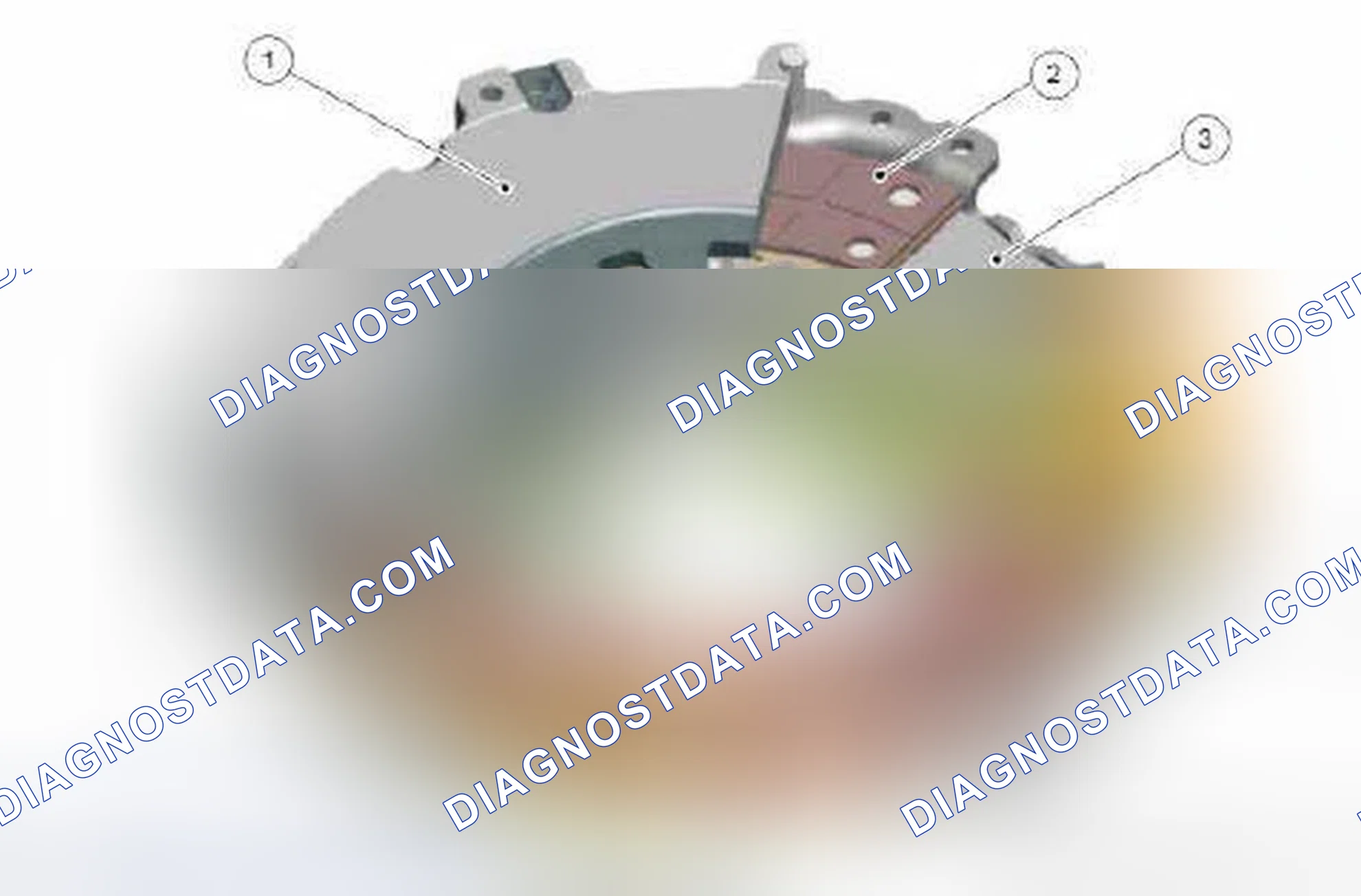 Scheme 22: Sectional view of clutch 2 of the double clutch