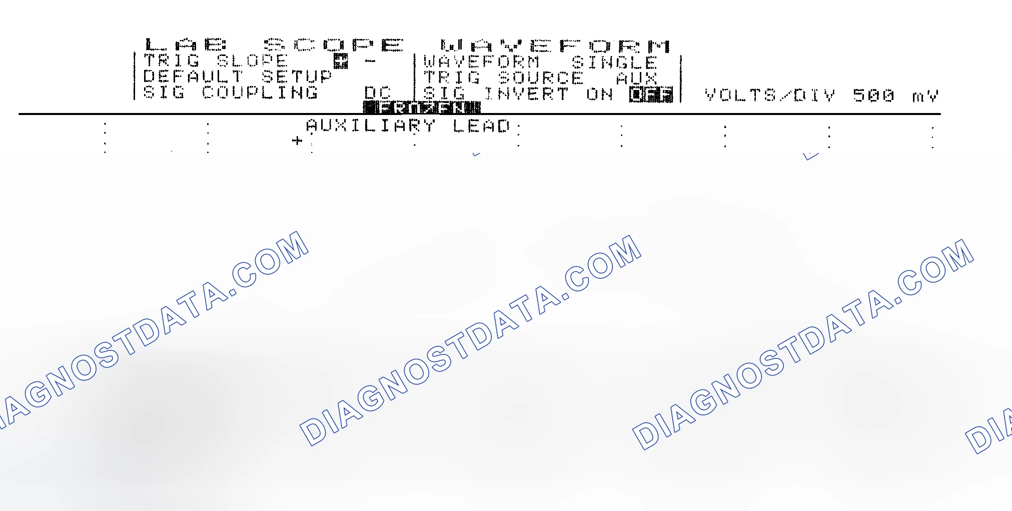 Scheme 14: Single Injector w/Excessive Current Flow - Current Pattern