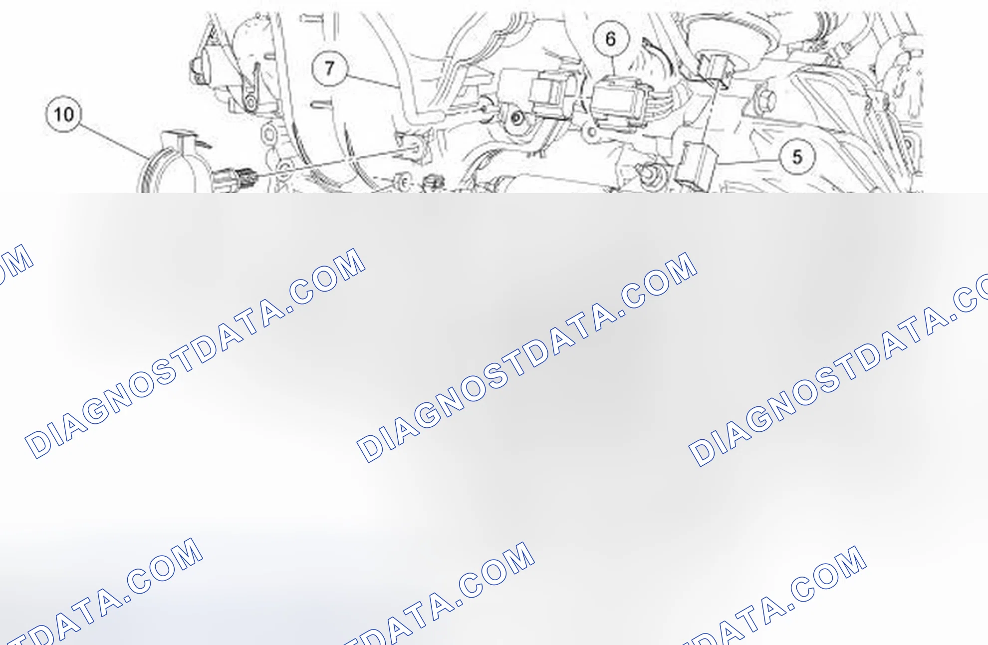 Engine - 2.3L: Component Locations