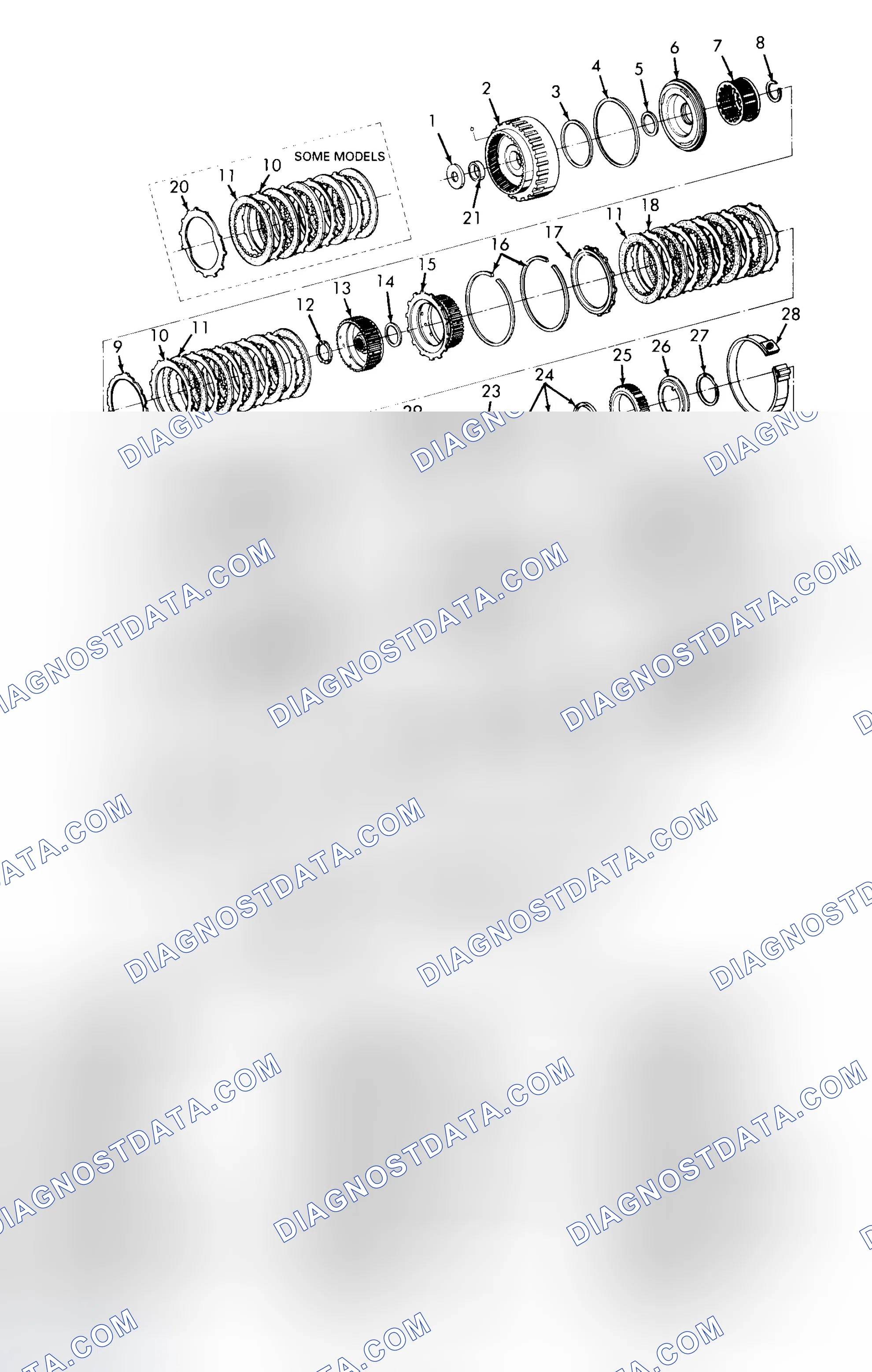 Scheme 115: SPEED SENSORS/REAR HOUSING