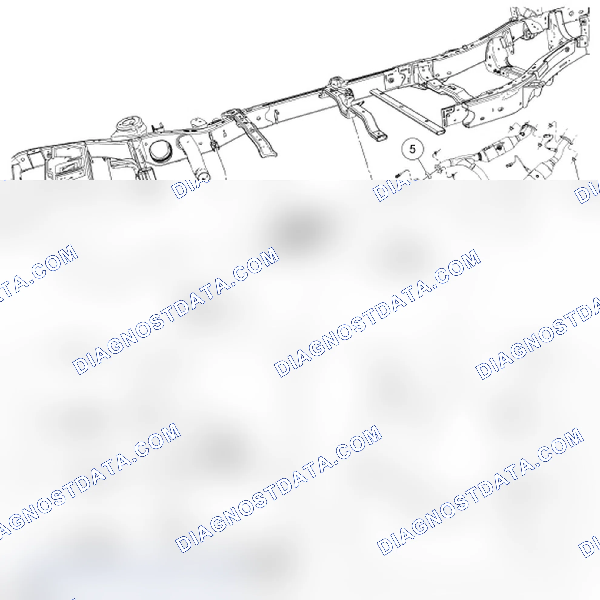 Scheme 2: Exhaust System - Exploded View