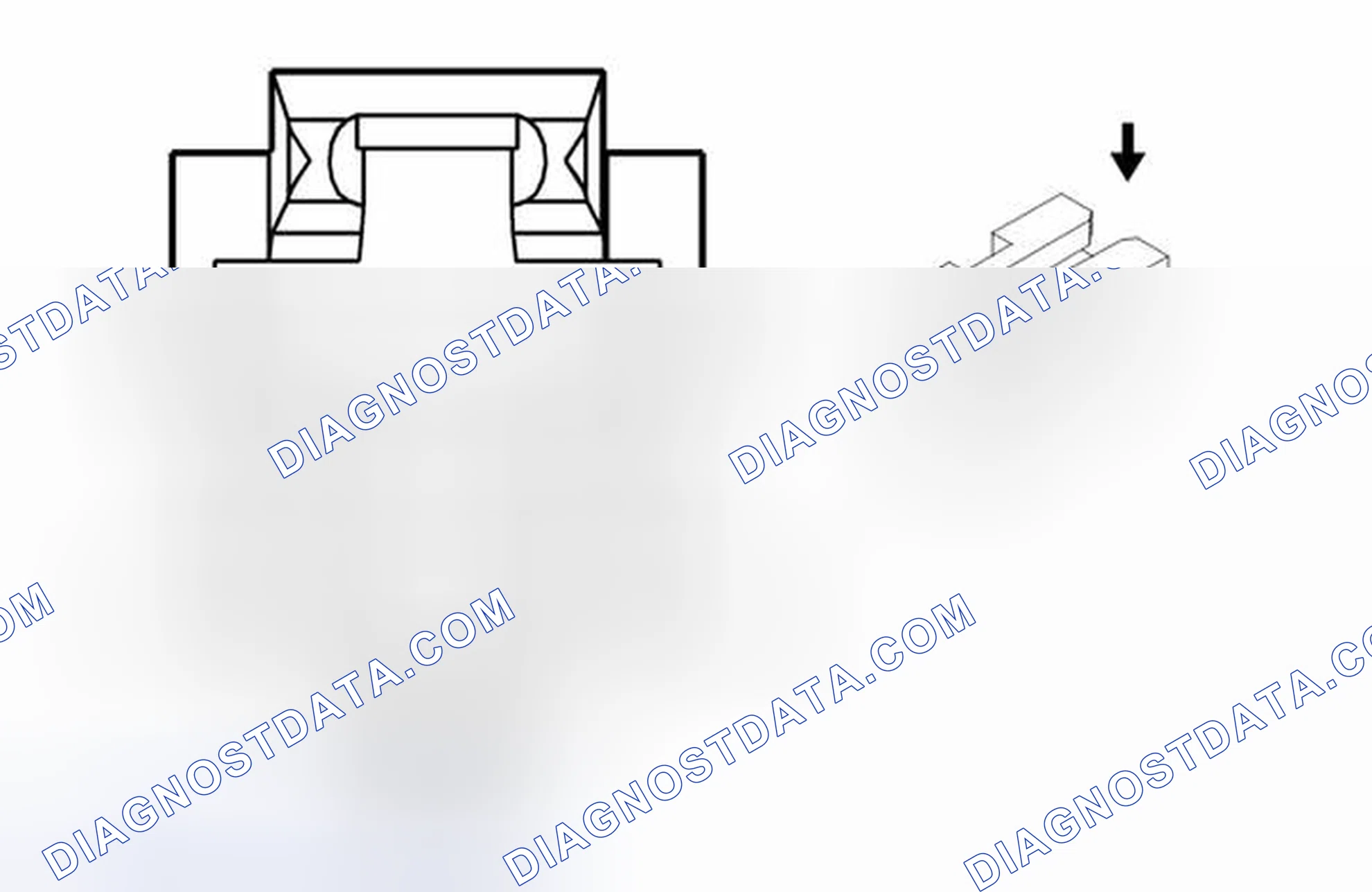 Scheme 125: Automatic Transmission Shift Lock Control Solenoid Connector