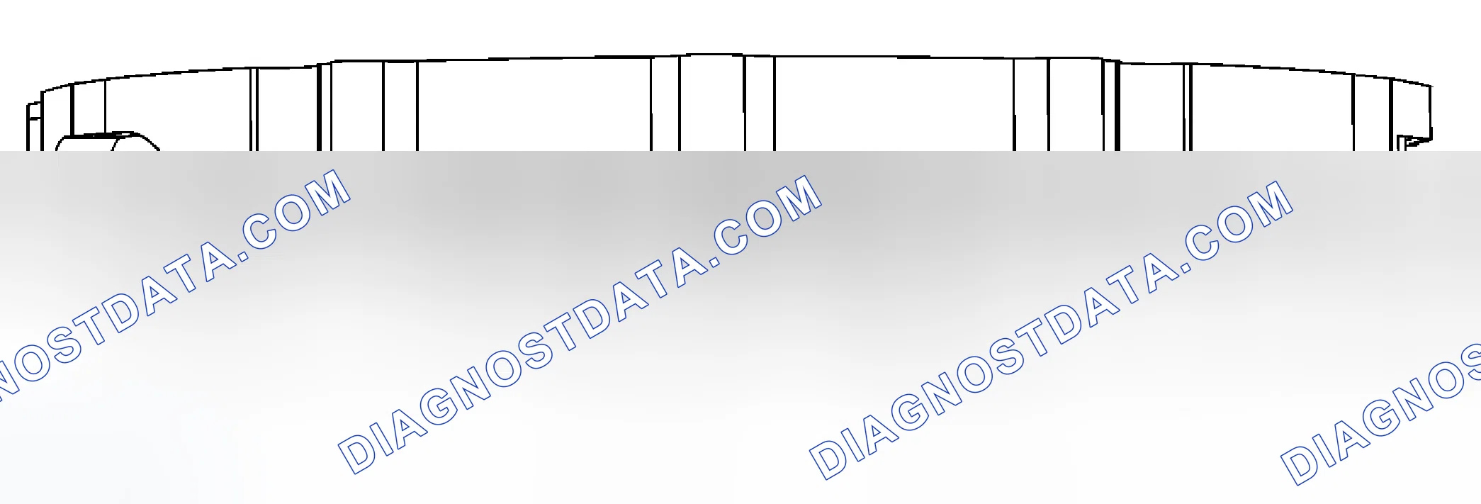 Scheme 433: Flywheel Housing - Top View
