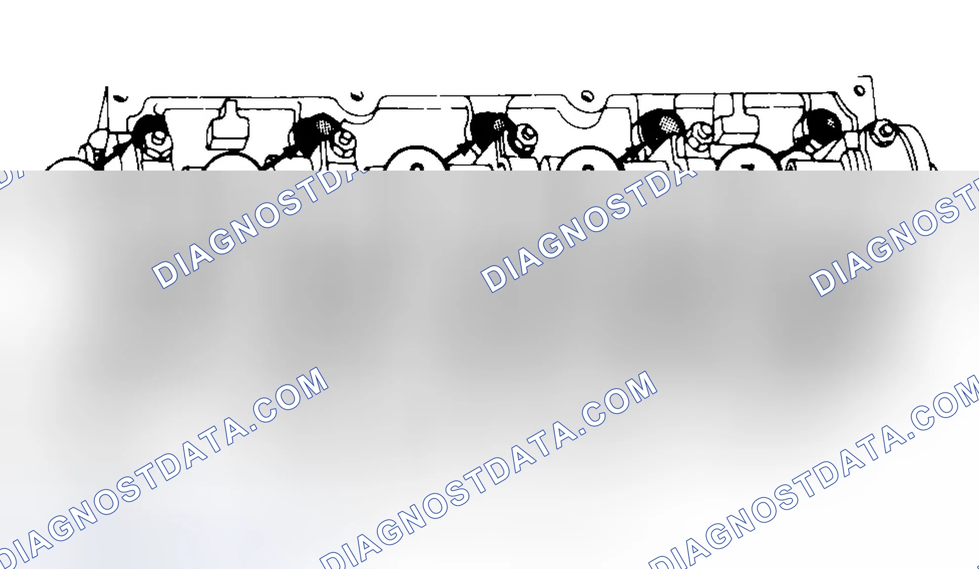 Scheme 7: Typical Cylinder Head Tightening or Loosening Sequence