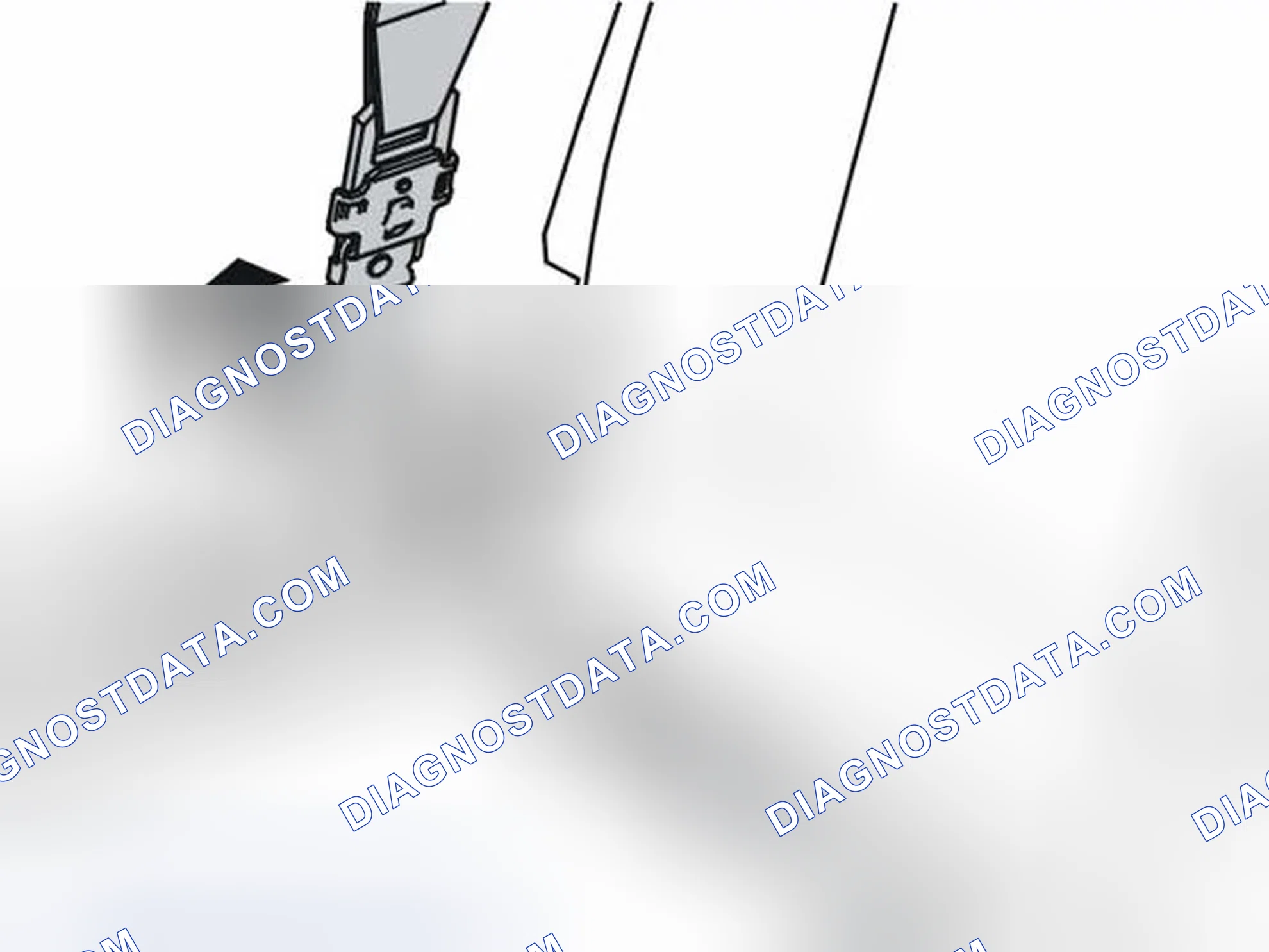 Scheme 404: Removing rear end mountings (third row) with access hole