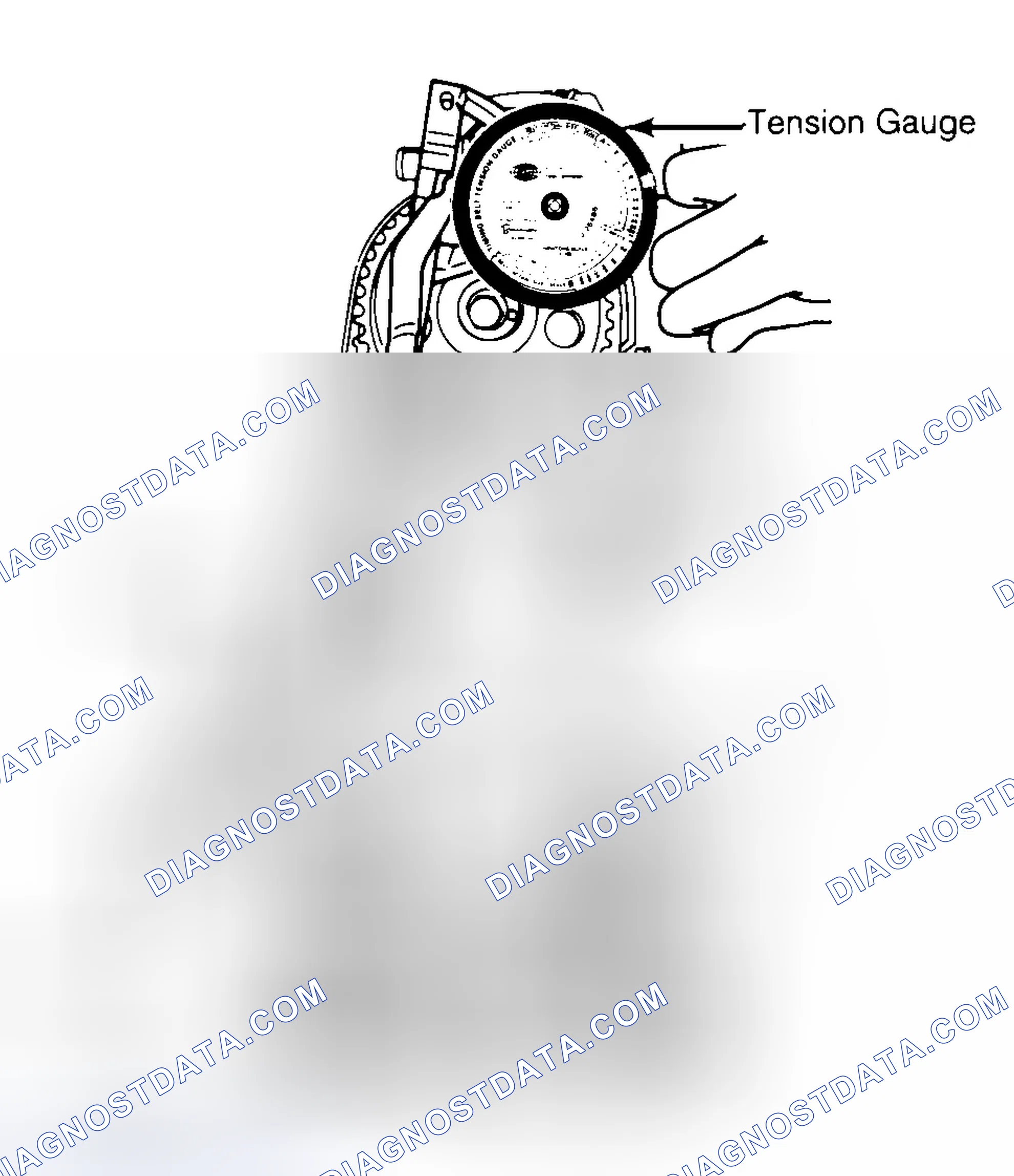 Scheme 3: Adjusting Typical Timing Belt Tension