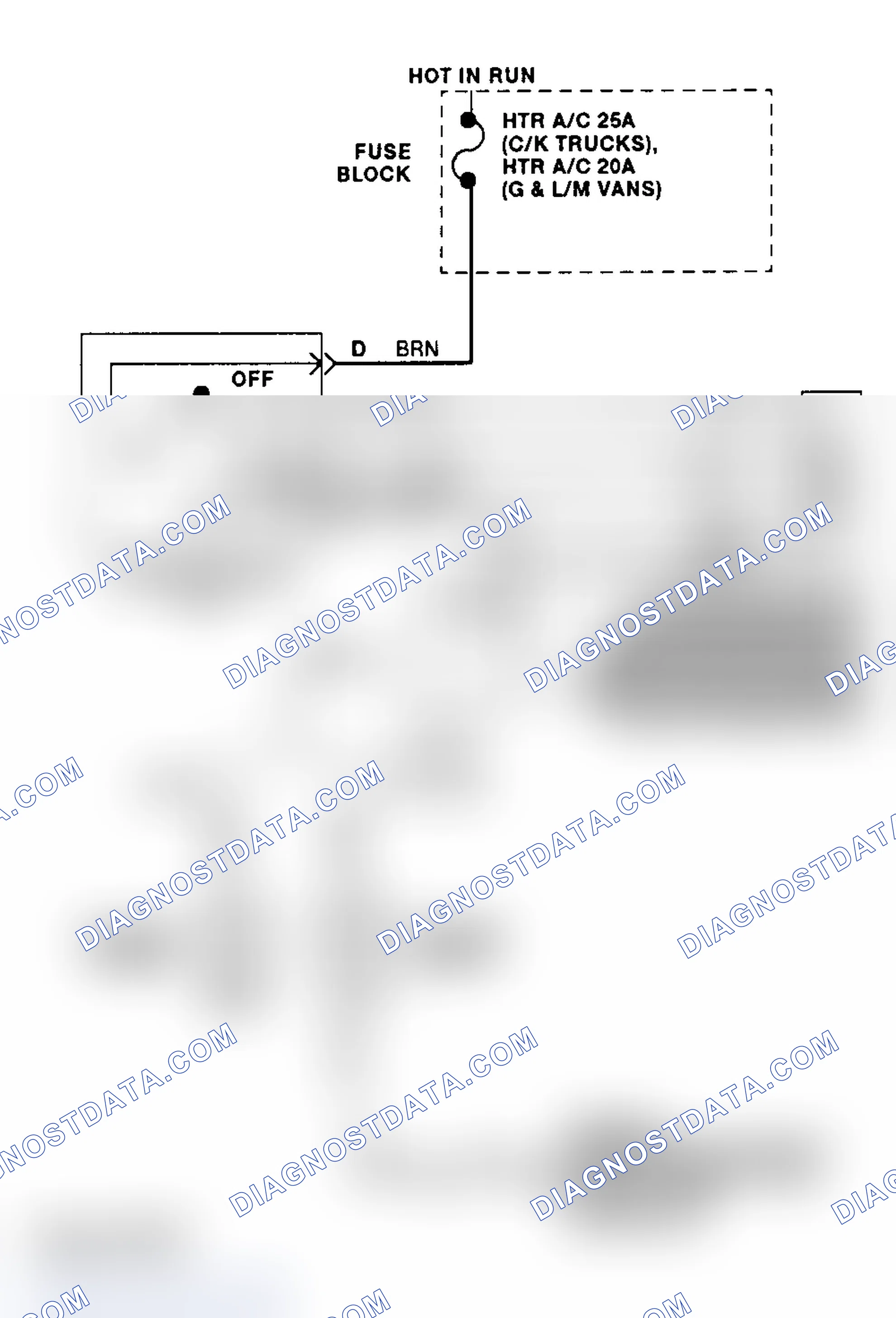 Fig. 5: Front Heater System Wiring Diagram