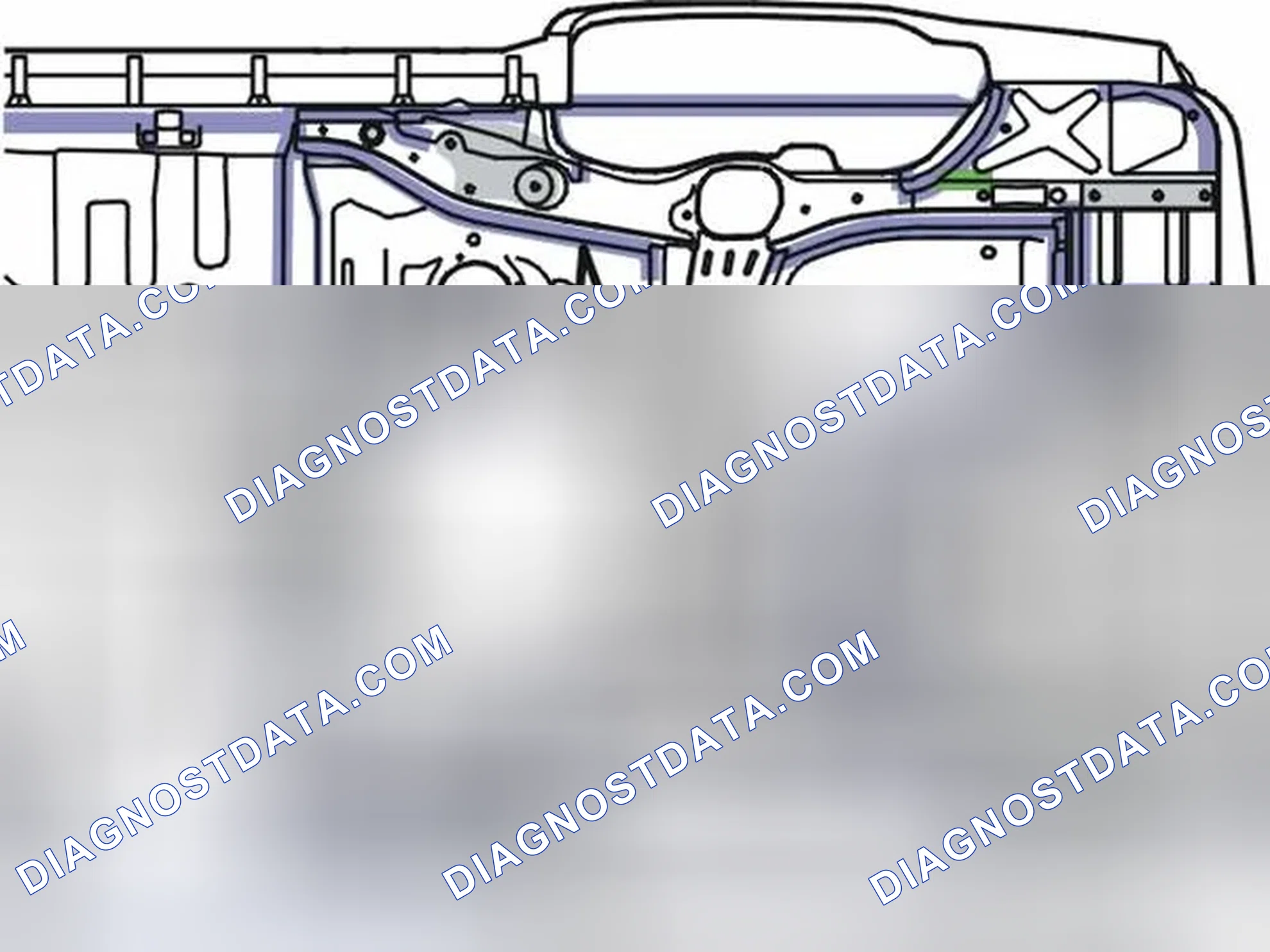 Scheme 35: Underside Of The Rear Floor And Rear Wheel Well