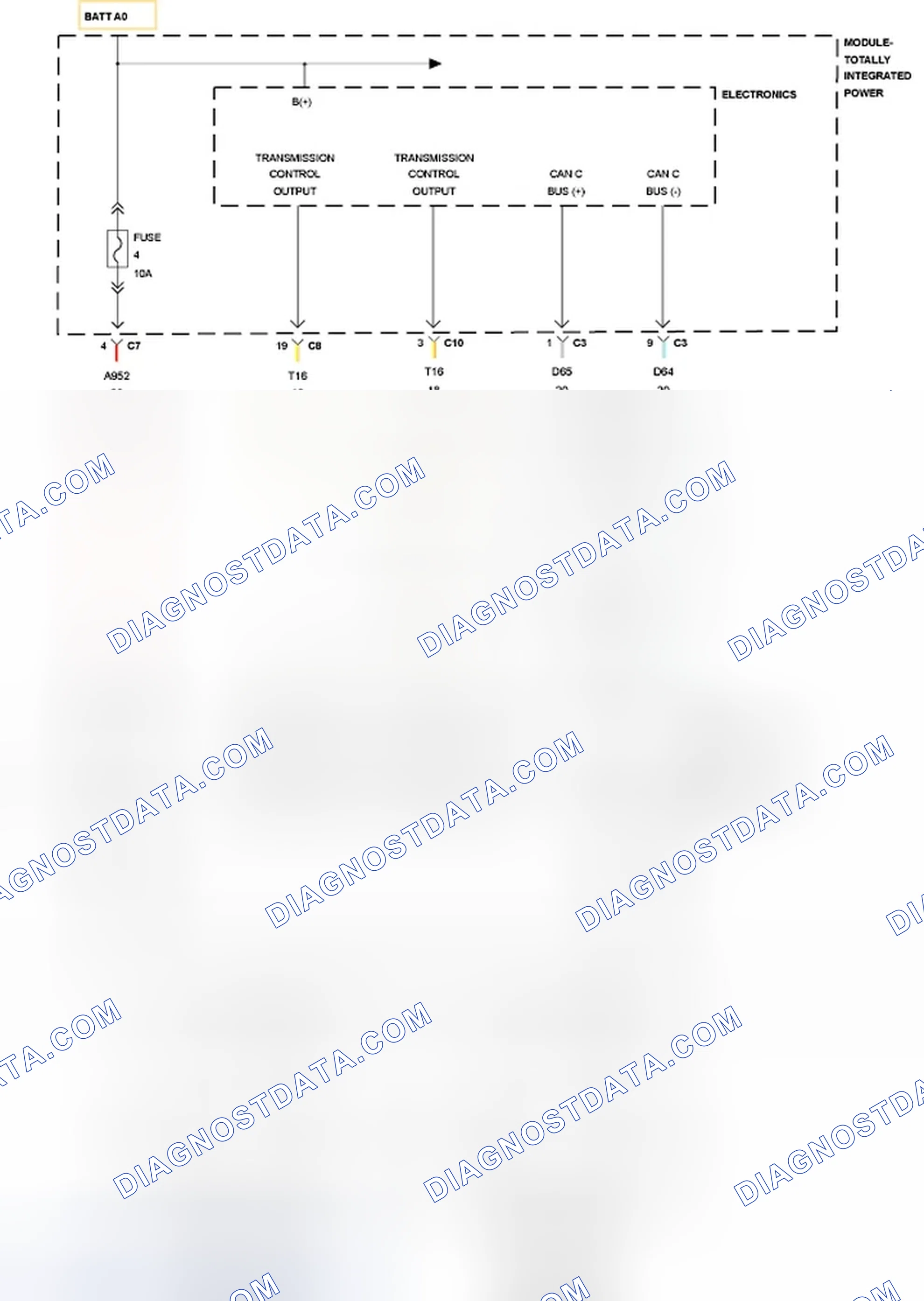 Scheme 226: NO RESPONSE FROM TCM (TRANSMISSION CONTROL MODULE) (CVT)