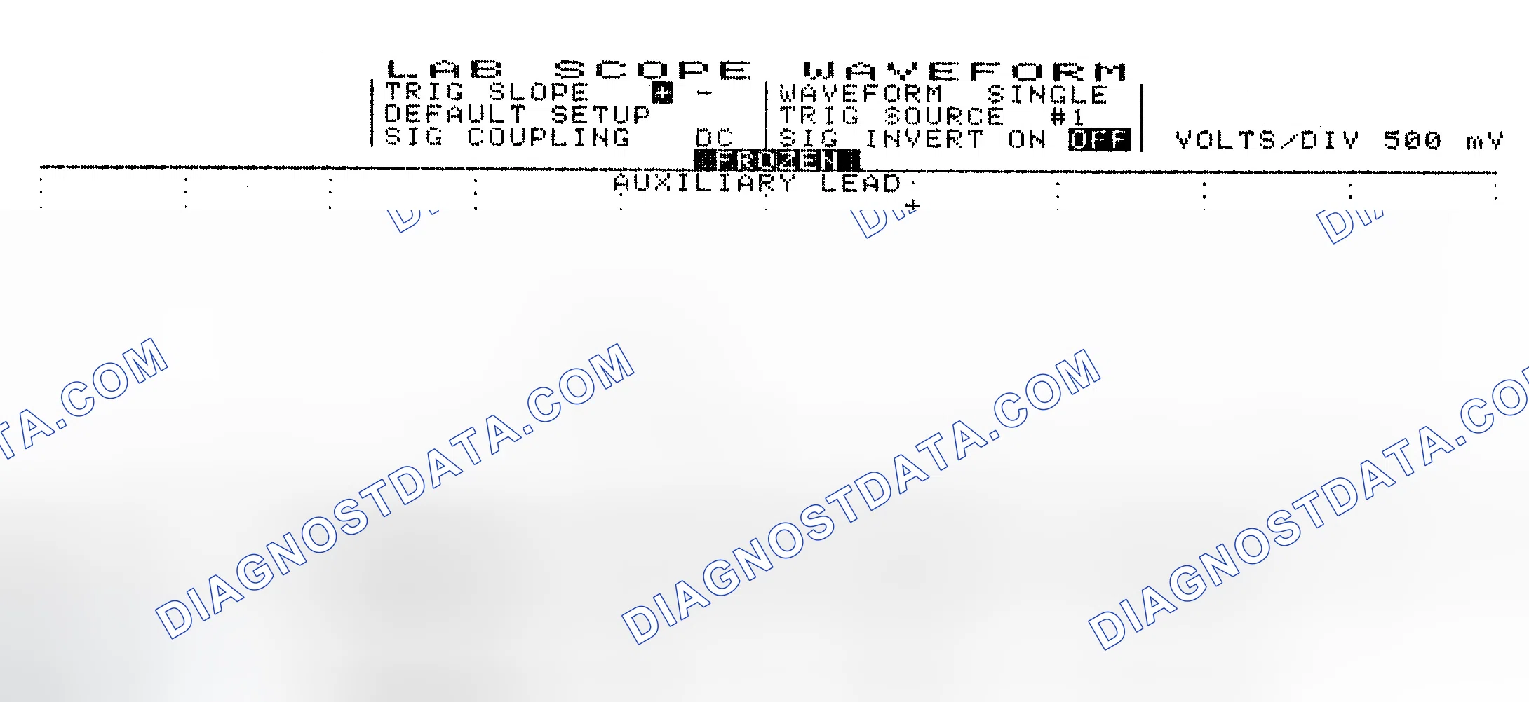 Scheme 10: Single Injector w/Excessive Current Flow - Current Pattern