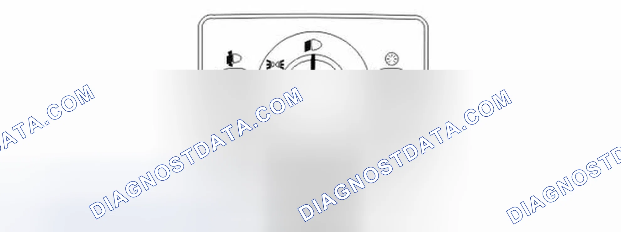Scheme 136: SWITCH FOR UNLOCKING THE FUEL TANK FILLER COVER