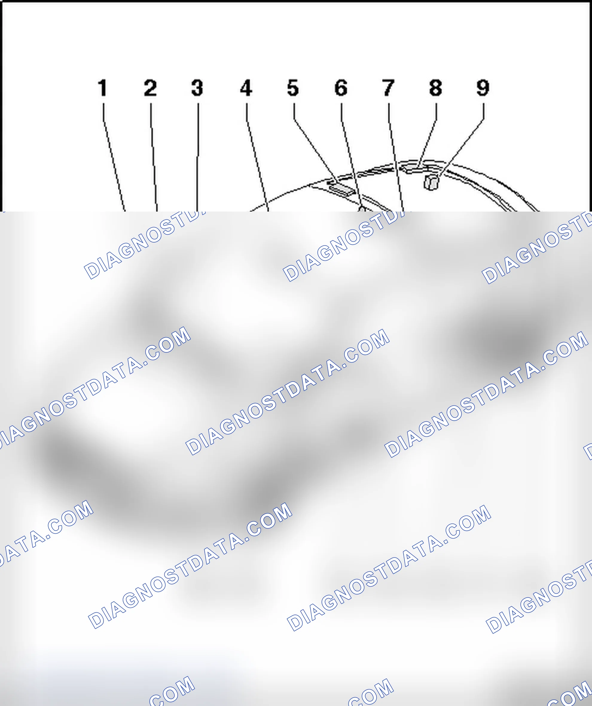 Scheme 60: COUPE COMPONENT LOCATIONS, GENERAL OVERVIEW