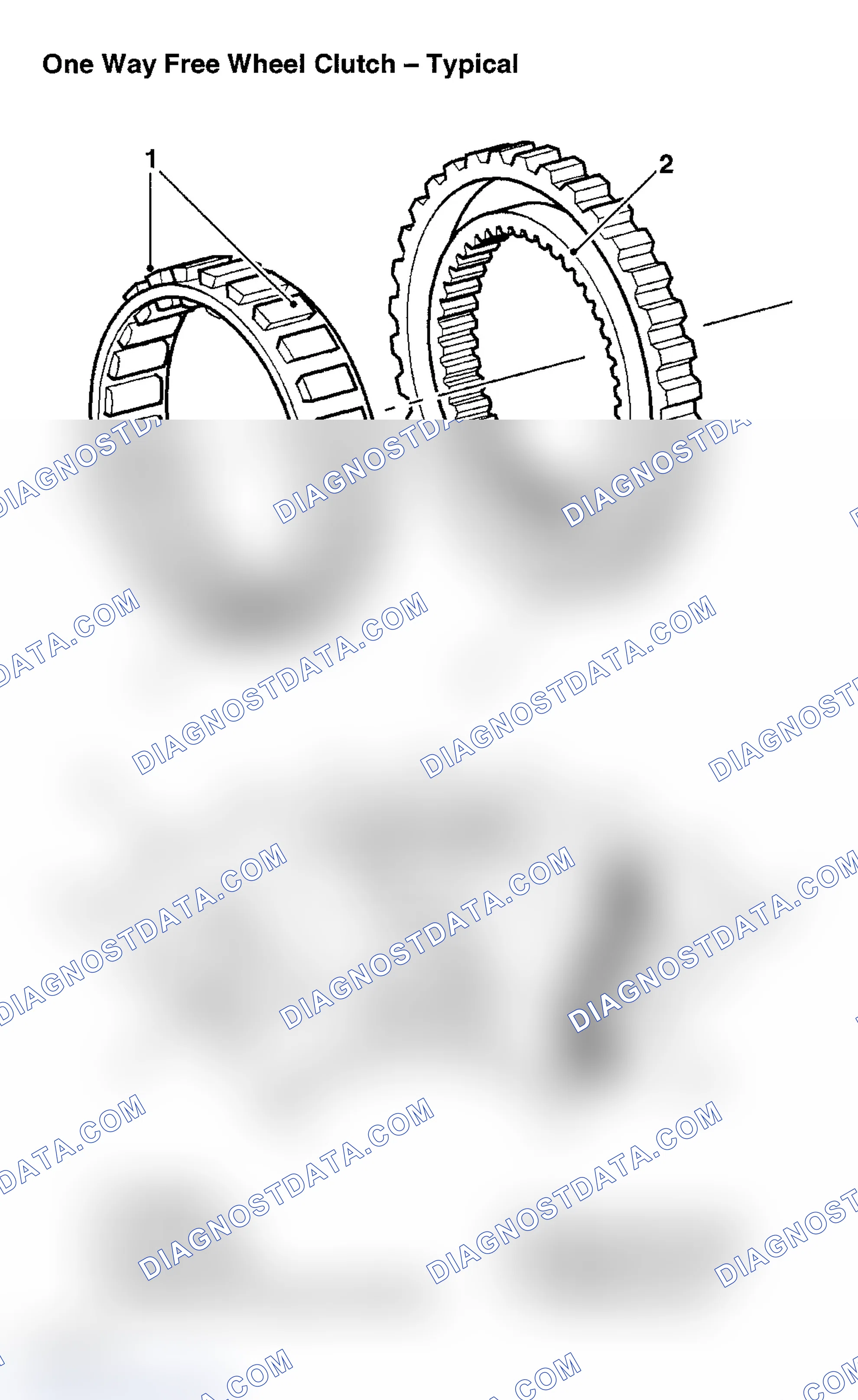 Scheme 23: ONE-WAY FREE WHEEL CLUTCH