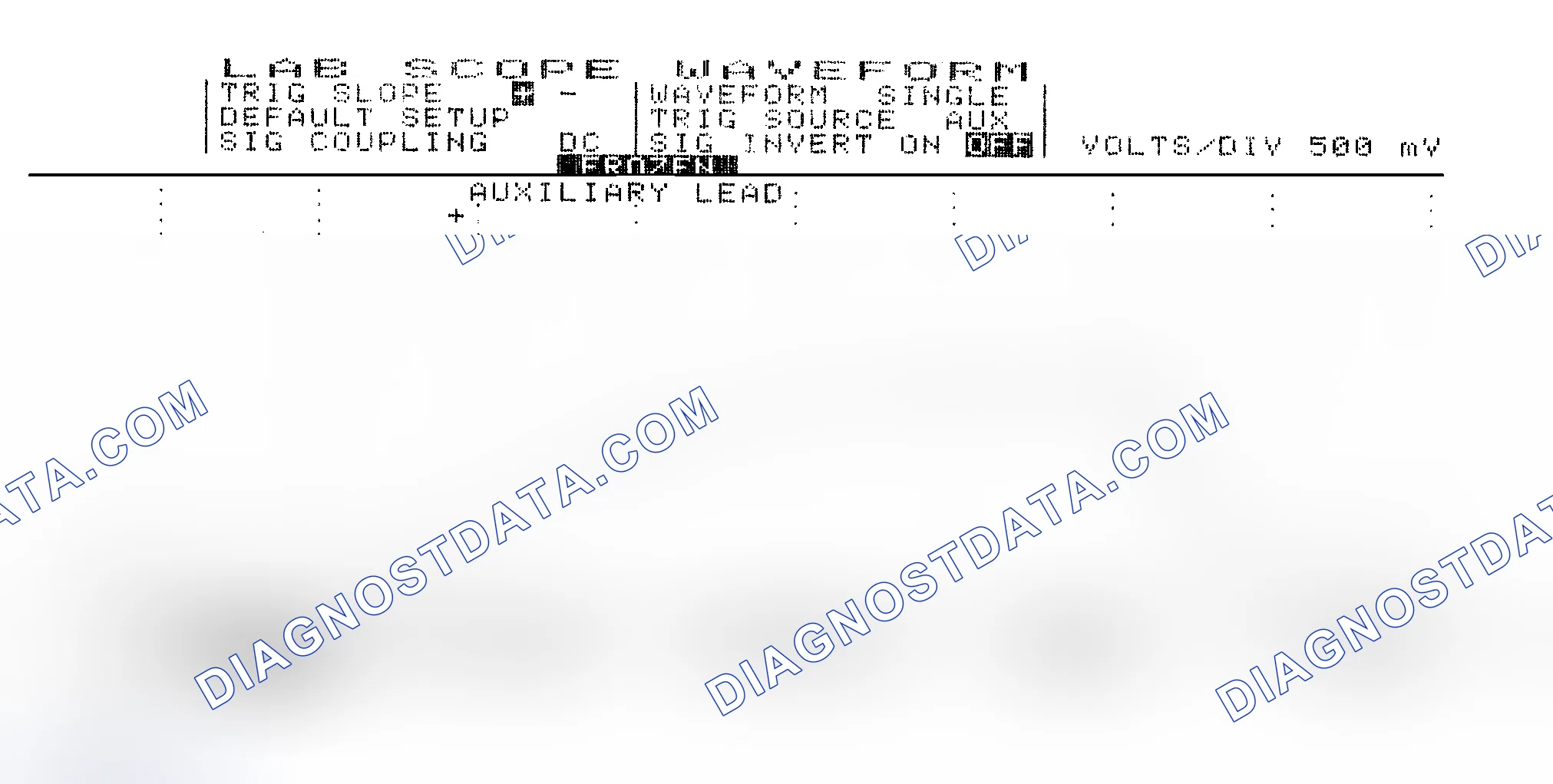 Scheme 14: Single Injector w/Excessive Current Flow - Current Pattern