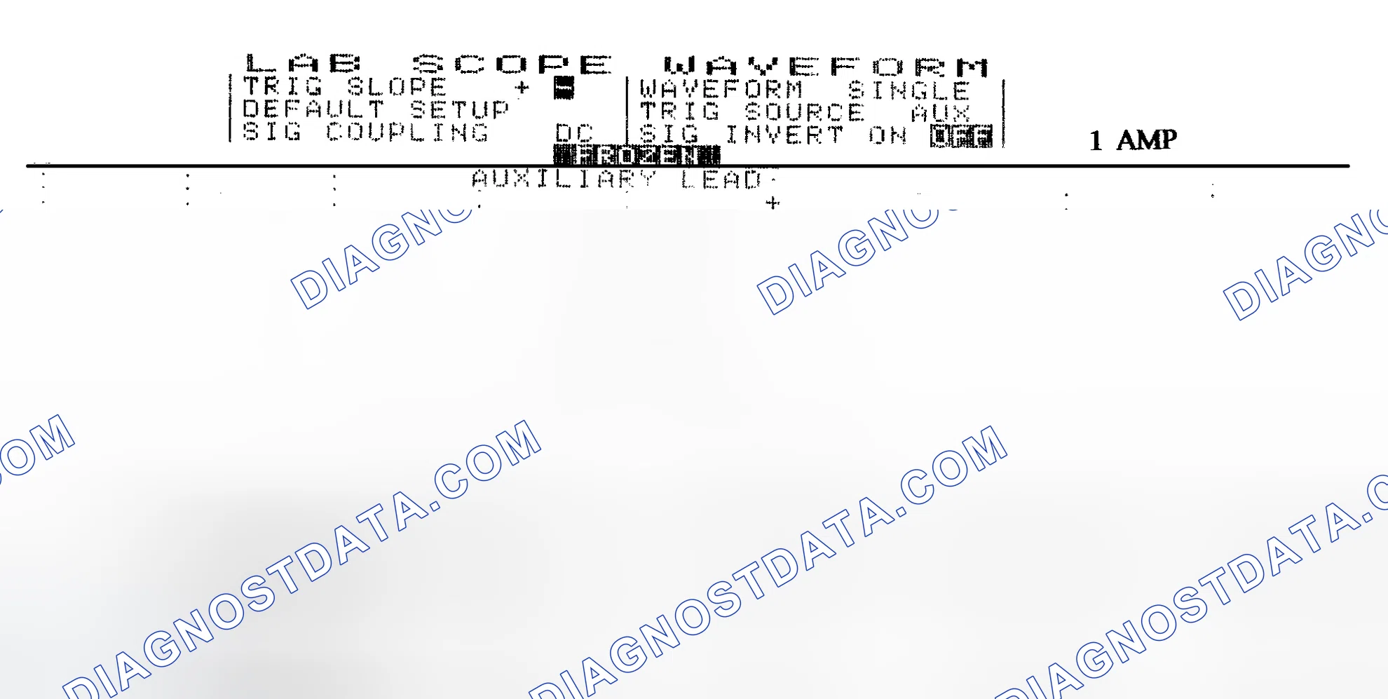 Scheme 20: Single Injector w/Normal Current Flow - Current Pattern