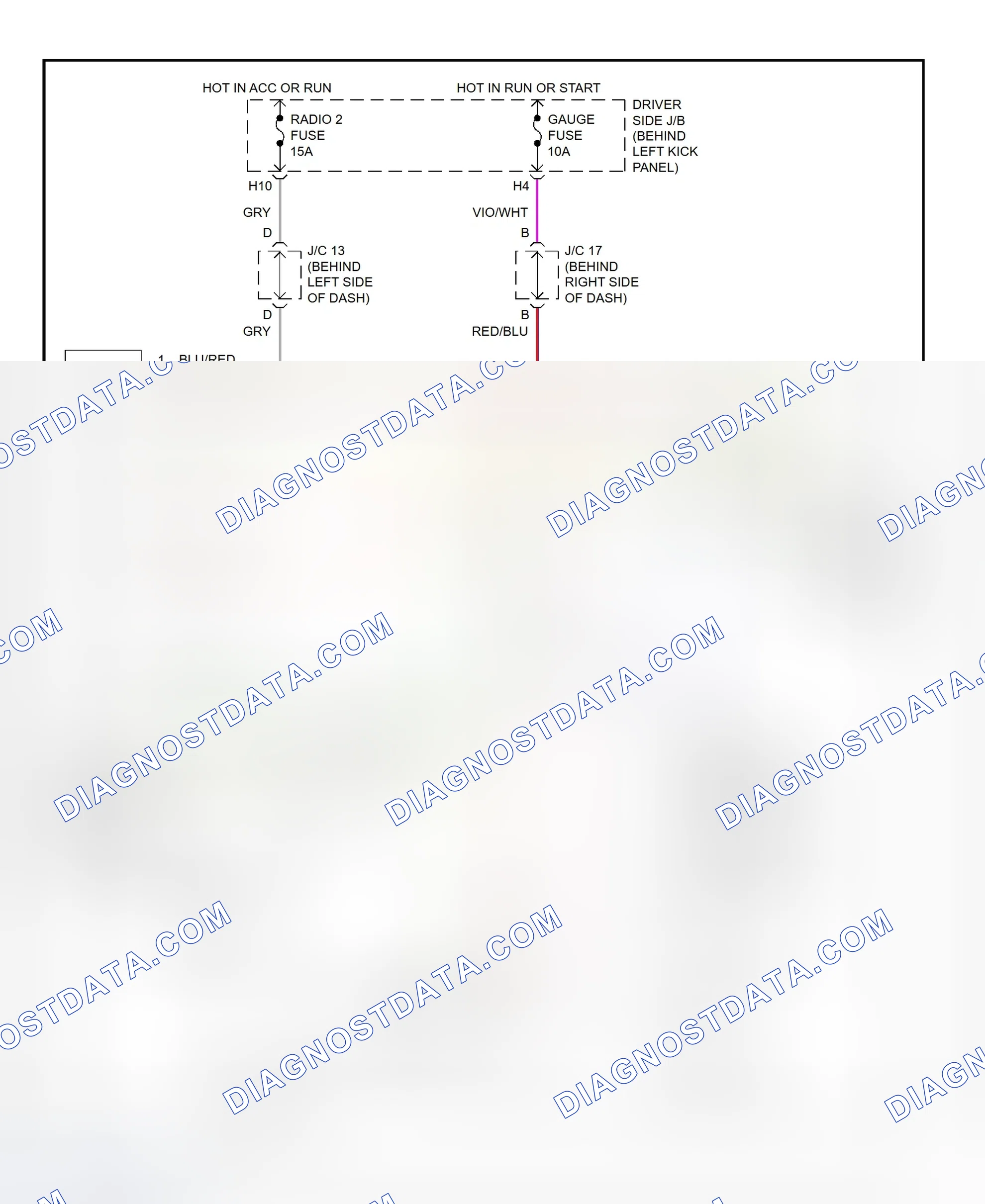 Scheme 287: Shift Interlock System Wiring Diagram (2002 - Lexus GS300)
